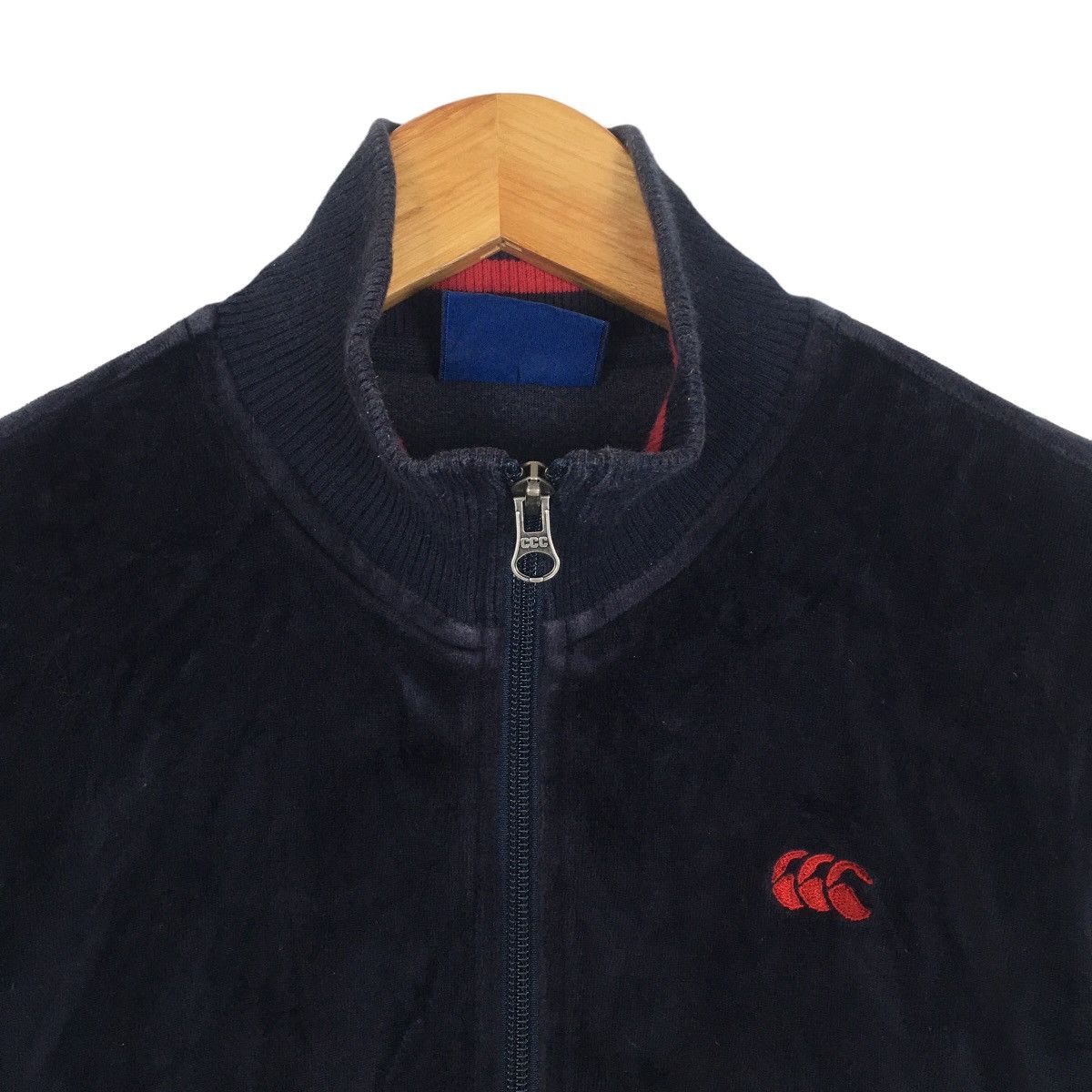 Canterbury of New Zealand Centerbury Rugby Club Valvet ZipperUp Jacket Size L / US 10 / IT 46 - 3 Thumbnail
