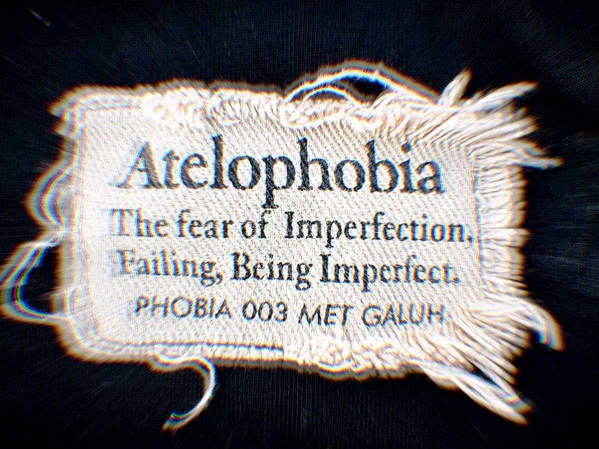 Other Phobia Threads “Atelophobia Graphic Tee” Size US M / EU 48-50 / 2 - 3 Thumbnail