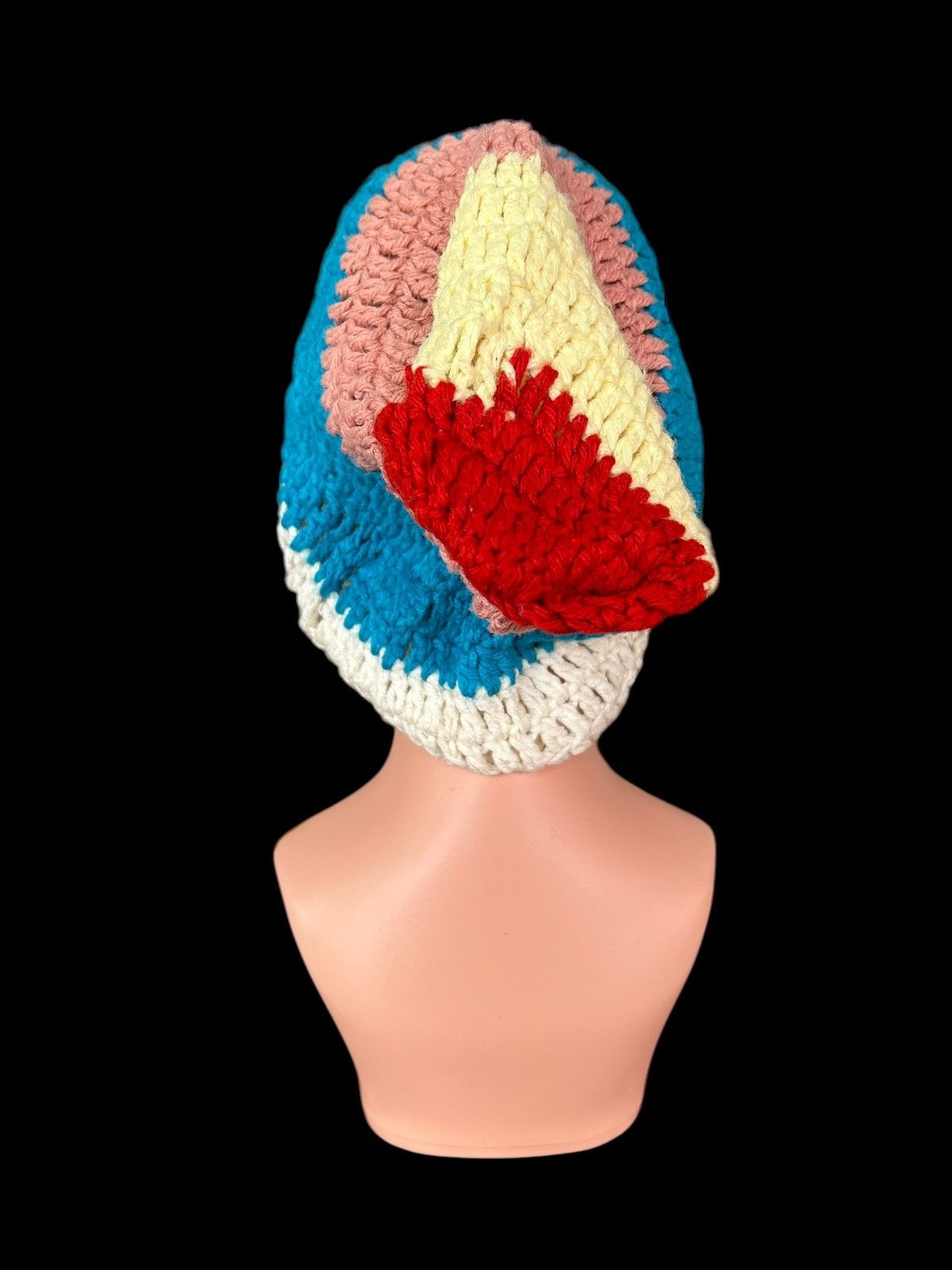 Japanese Brand × Kapital × Vintage Crochet Knitted handmade big Long Beanie Hats Size ONE SIZE - 2 Thumbnail