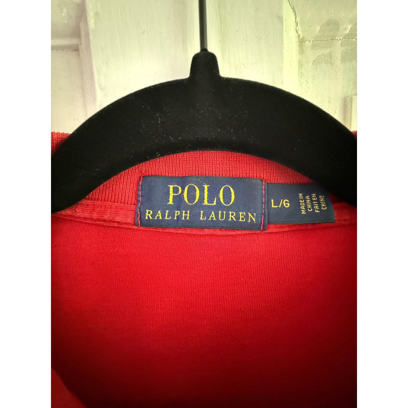 Polo Ralph Lauren Polo Ralph Lauren Polo Red Shirt Men's Blue Pony - Large Size US M / EU 48-50 / 2 - 2 Thumbnail