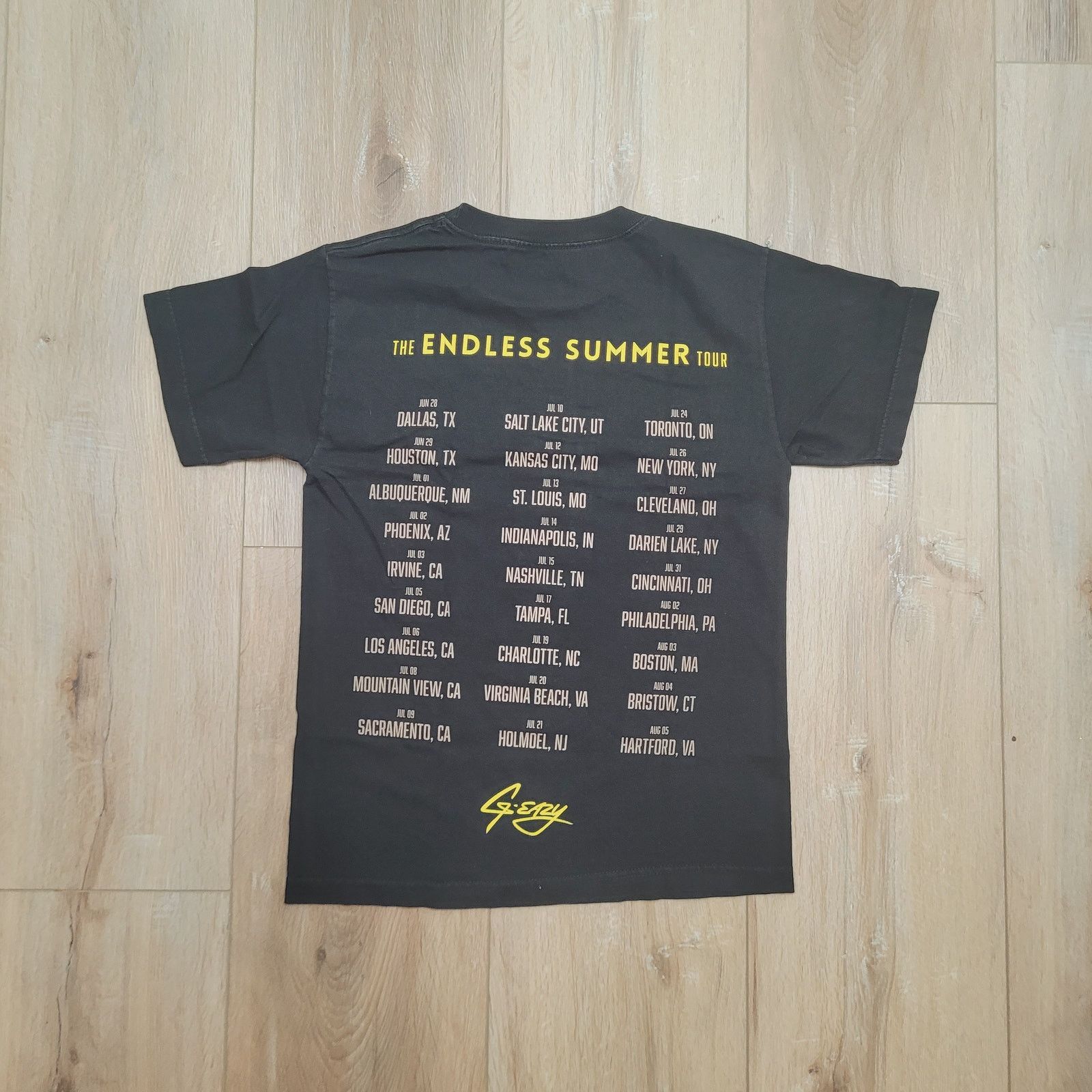 Other G-Eazy The Endless Summer Tour 2018 T-Shirt XS (Tagged S) Size US XS / EU 42 / 0 - 3 Thumbnail