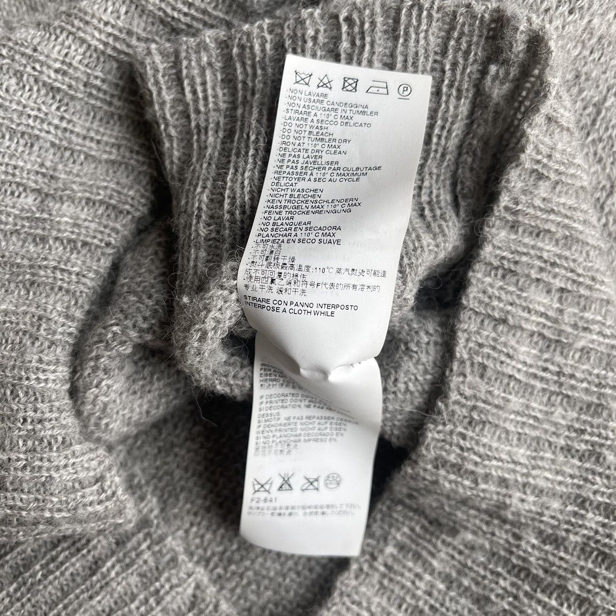 Maison Margiela FW2014 Split Knit Curve Alpaca/Wool Sweater Size US L / EU 52-54 / 3 - 10 Thumbnail