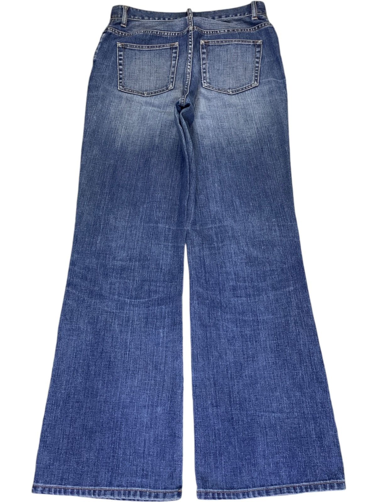 Japanese Brand Vintage Japanese Brand Mud Wash Flare Jeans Size 29" - 2 Thumbnail
