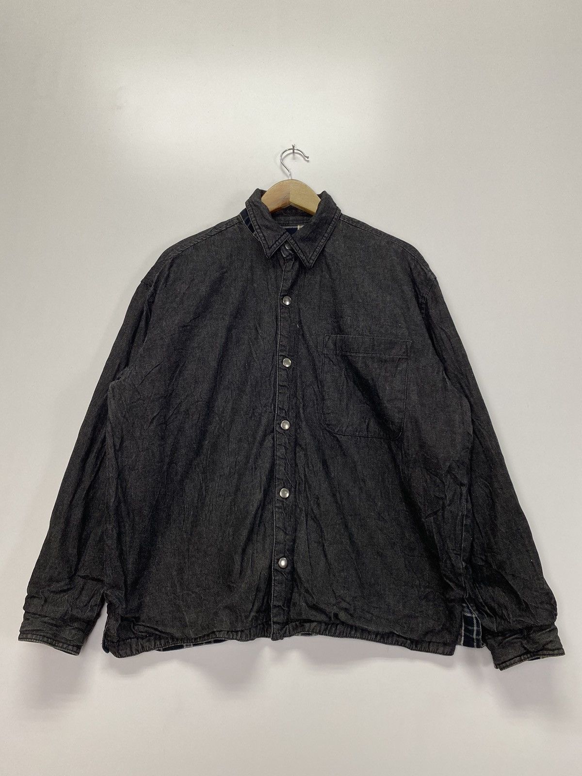 Flannel × Japanese Brand Vintage Reversible Flannel Jacket Size US L / EU 52-54 / 3 - 14 Thumbnail
