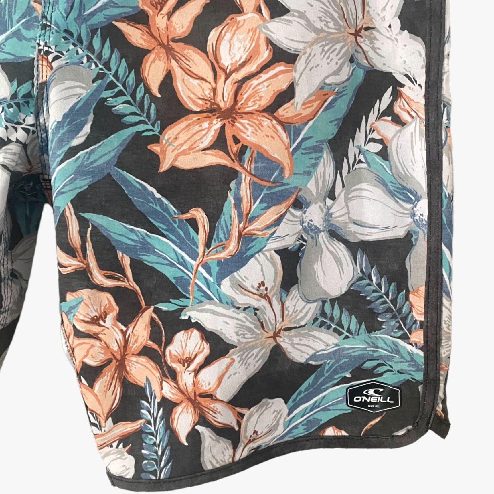 O'Neill O'Neill Hyperfreak Board Shorts Men's 28 Floral Water-Resistant Stretch Swim Size US 28 / EU 44 - 6 Thumbnail