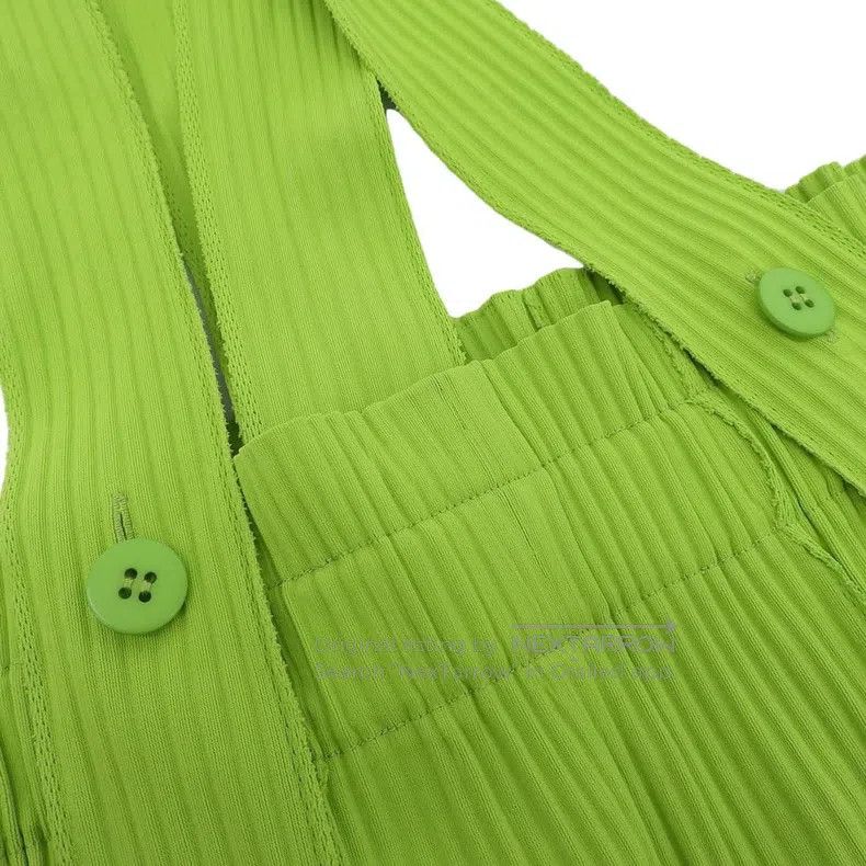 Issey Miyake Issey Miyake Green Dress Size M / US 6-8 / IT 42-44 - 4 Thumbnail