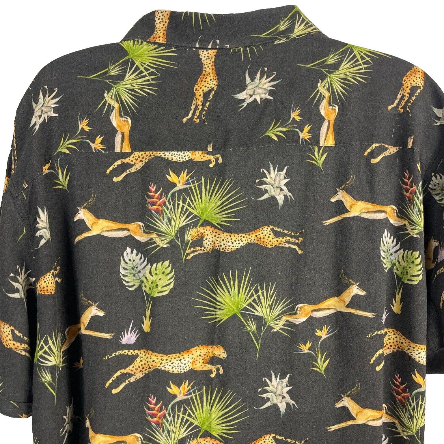 Other Cheetah Gazelle The Hunt RSVLTS Bowling Shirt 3XL Size US XXL / EU 58 / 5 - 6 Thumbnail