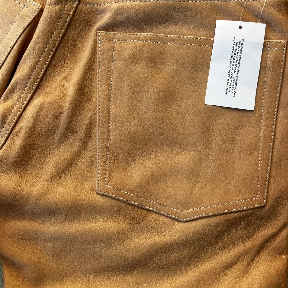 Helmut Lang Helmut Lang Leather Pants Size US 30 / EU 46 - 6 Thumbnail