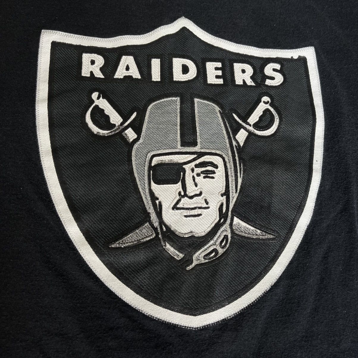 NFL Vintage 2000s NFL Oakland Raiders Raider Klan Logo Tee Shirt Size US L / EU 52-54 / 3 - 3 Thumbnail