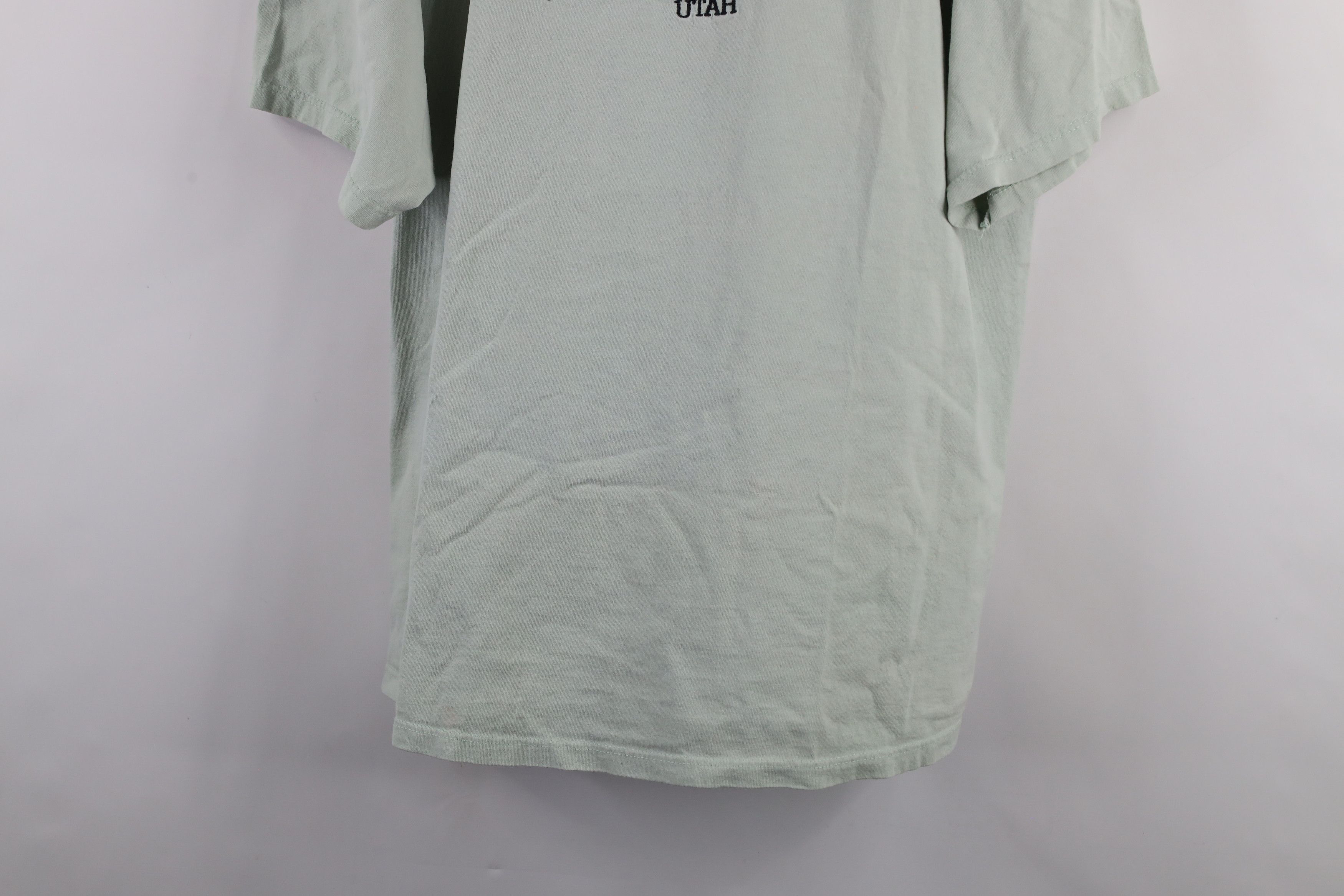 Vintage Vintage 90s Streetwear Island State Park Utah T-Shirt Green Size US XXL / EU 58 / 5 - 3 Thumbnail