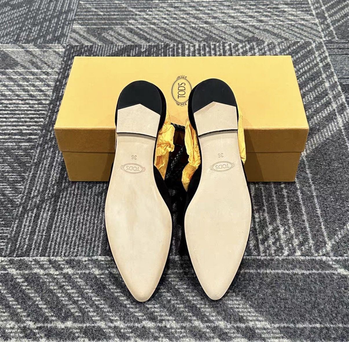 Tod's TOD'S Leather Suede Casual Loafers J42 Size US 6 / IT 36 - 6 Thumbnail