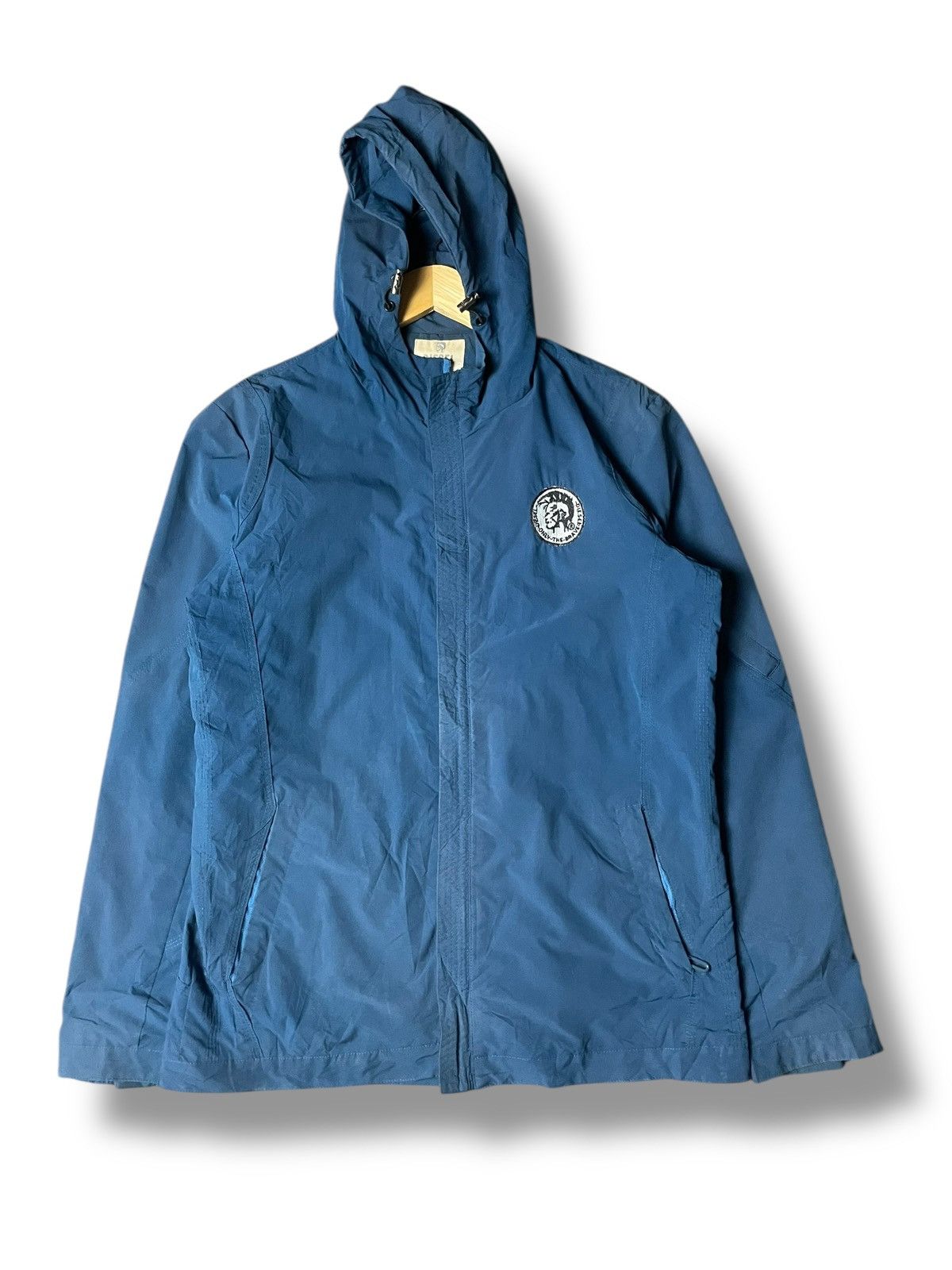 Diesel Diesel Full Zip Hooded Light Jacket (144) Size US XL / EU 56 / 4 - 1 Thumbnail