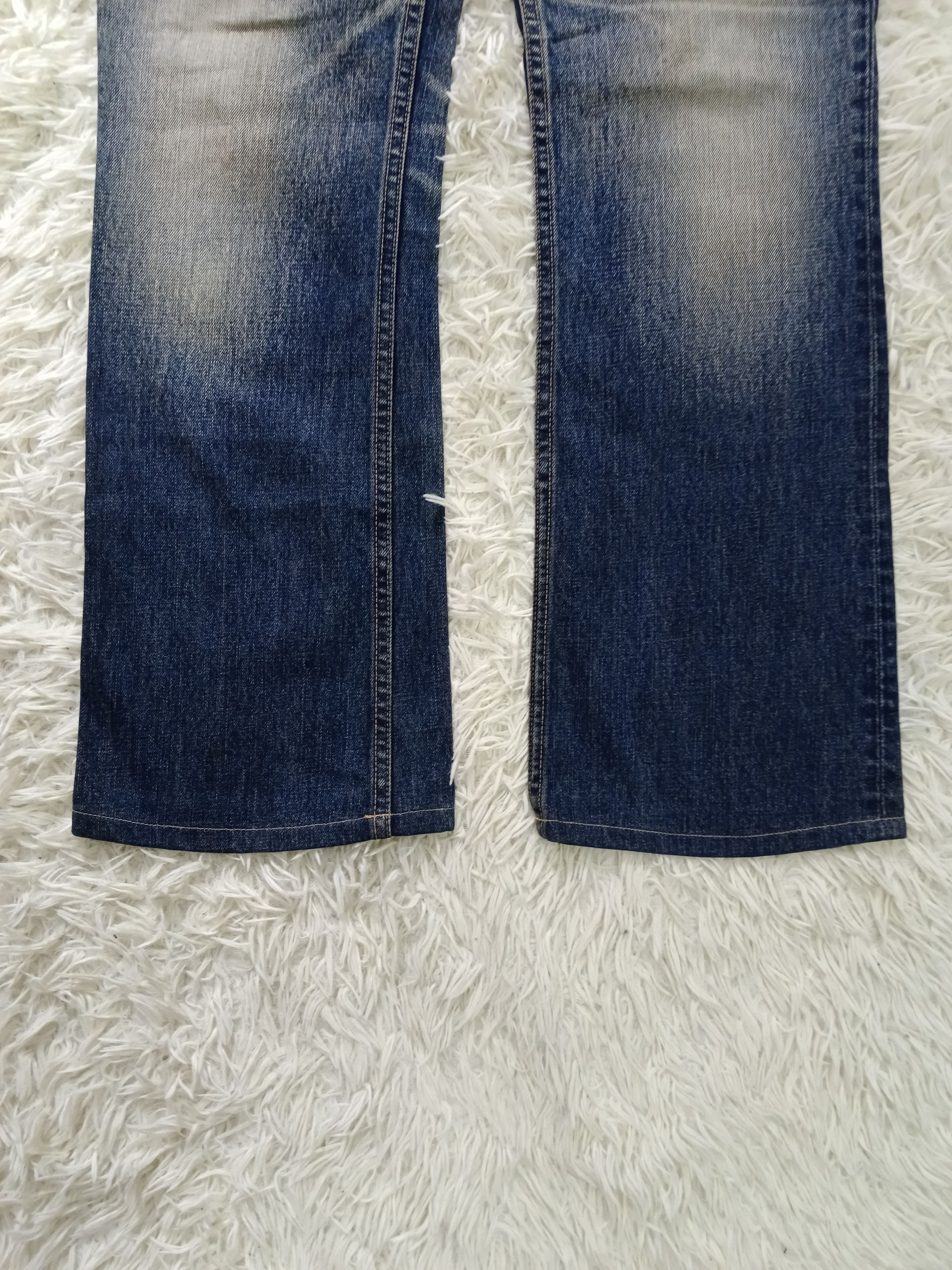 Japanese Brand FLARE INSANE 90s BLUTENBLATT DENIM PANTS Size US 32 / EU 48 - 6 Thumbnail