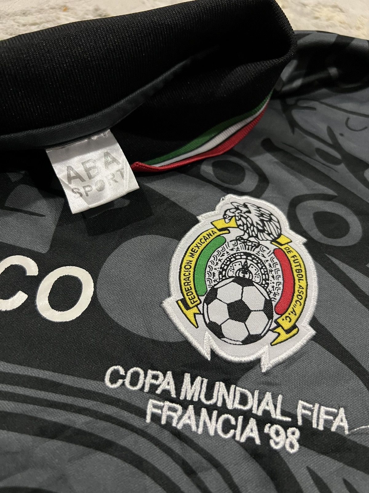 Mexicana TRUE COLLECTERS🔥1996-98 Mexico World Cup Away Jersey Size US M / EU 48-50 / 2 - 4 Thumbnail