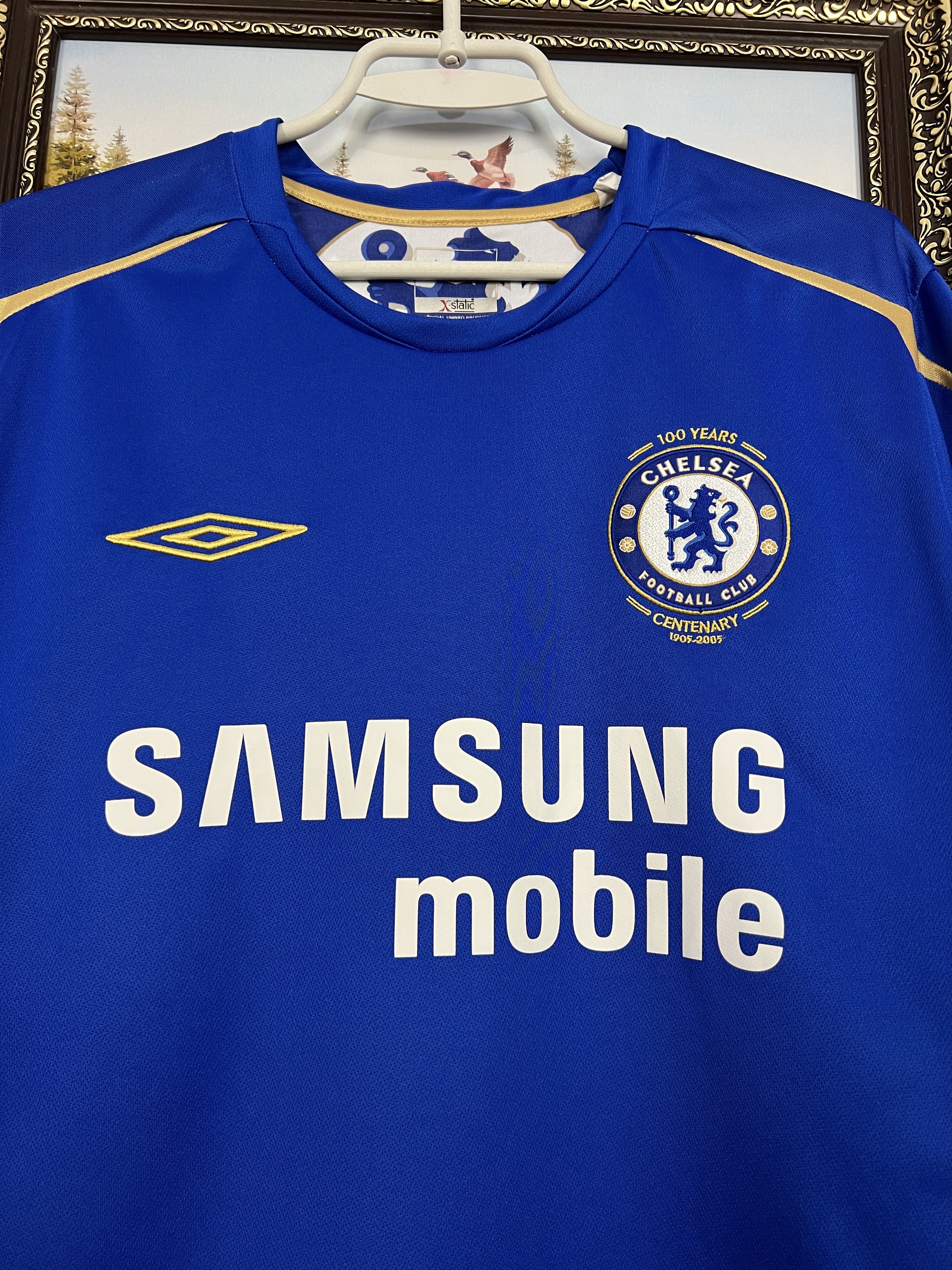 Umbro Chelsea Home football shirt 2005 Soccer #11 Duff Umbro Size US L / EU 52-54 / 3 - 3 Thumbnail