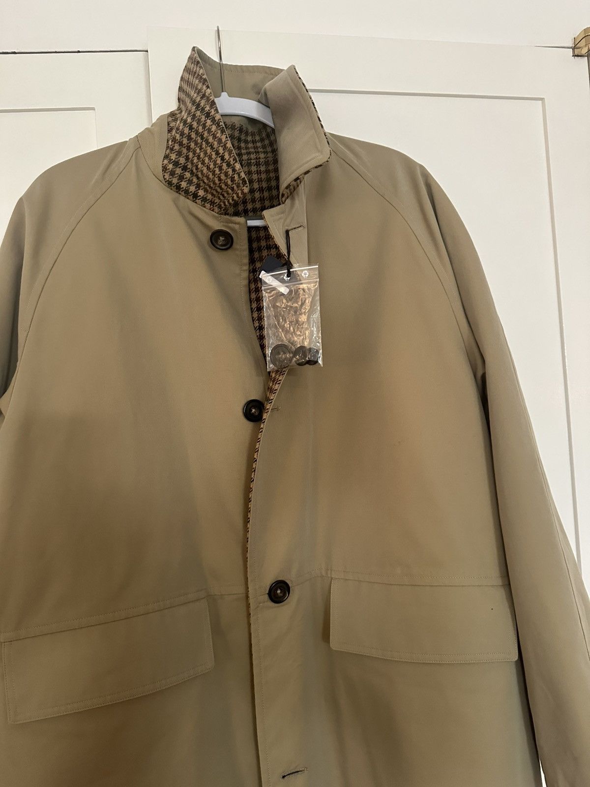 Drake's Drake's Reversible Balmacaan Coat never worn, tags Size US M / EU 48-50 / 2 - 1 Thumbnail