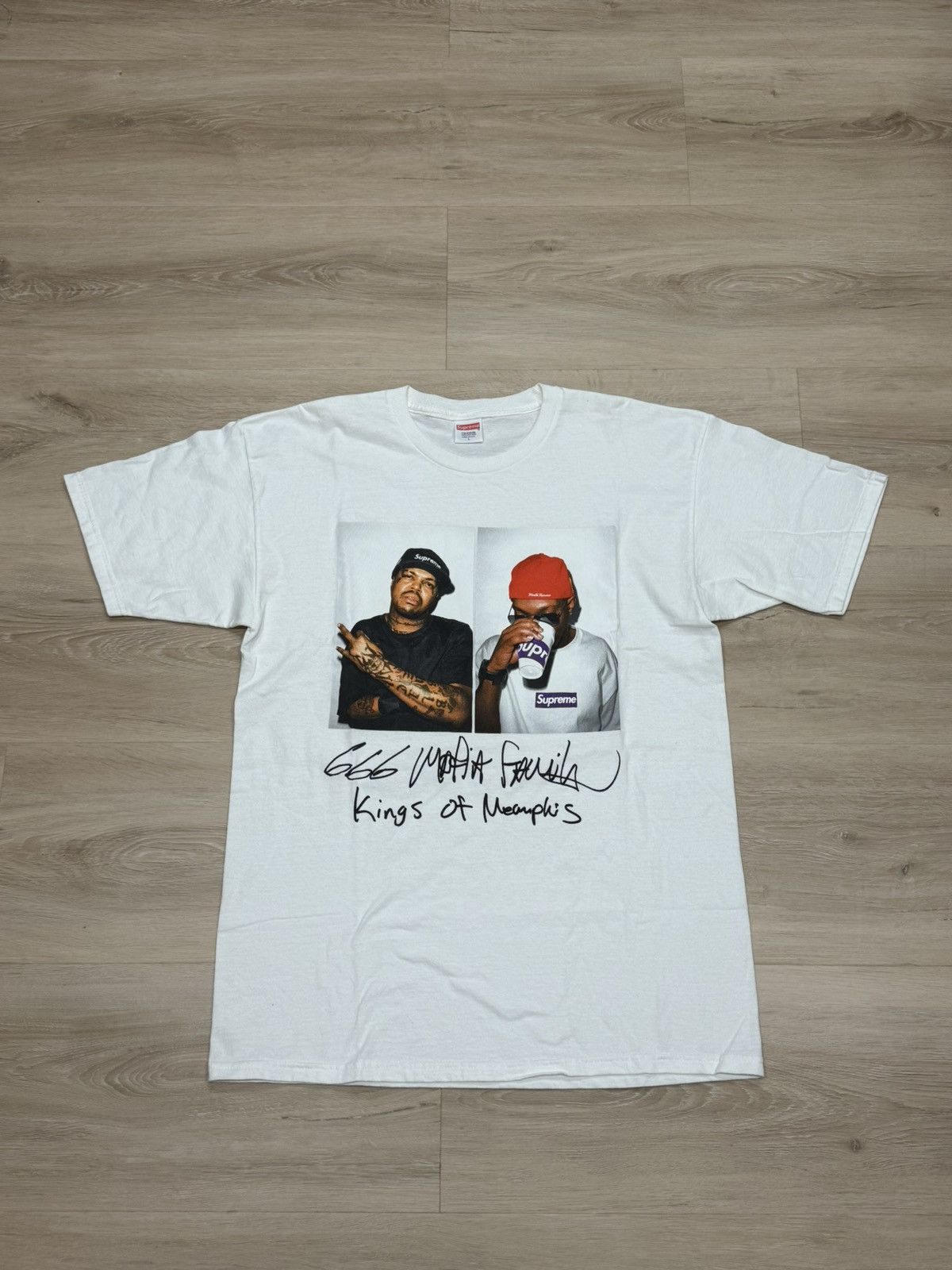 Supreme FW12 Three 6 Mafia Photo Tee | Grailed