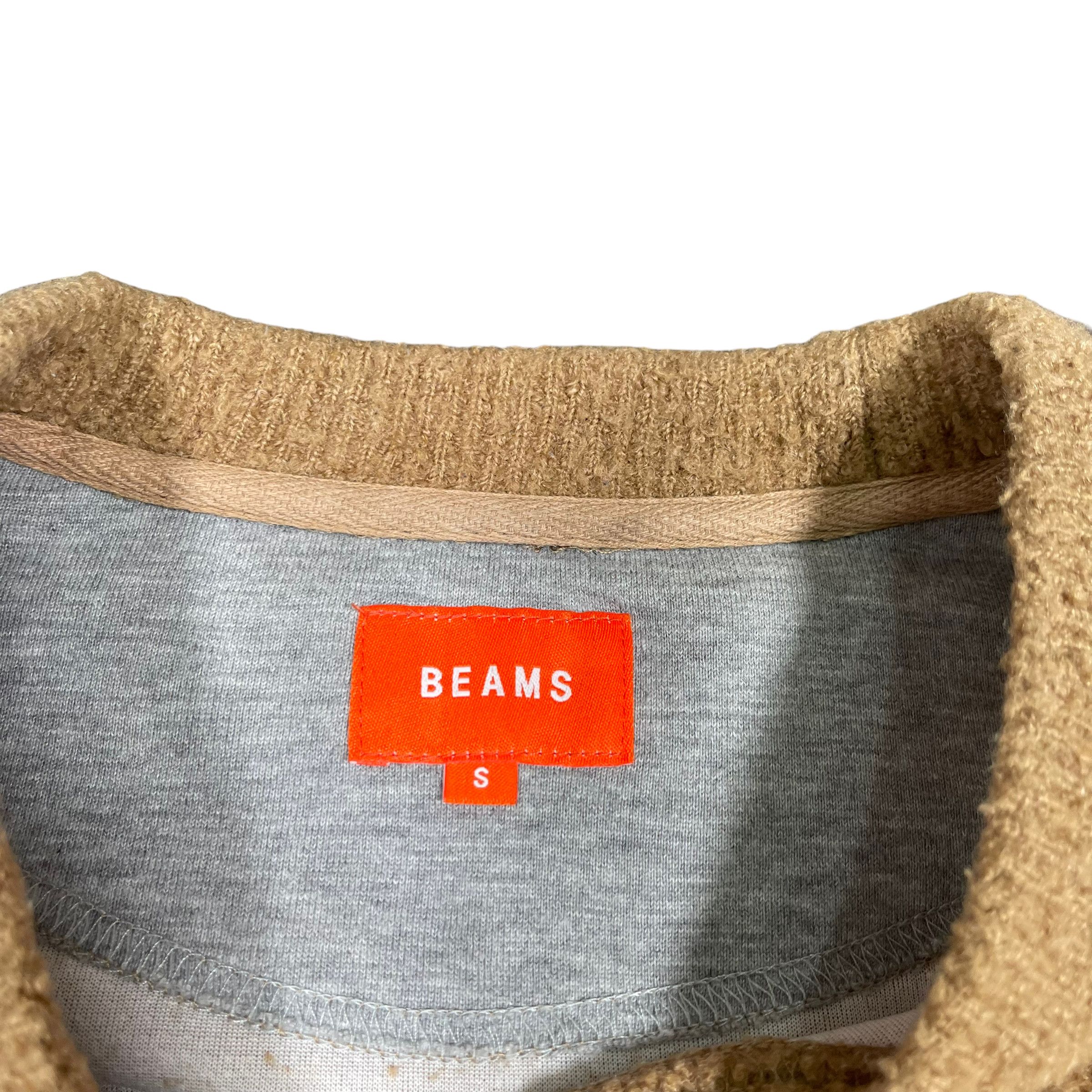 Beams Plus × Beauty Beast Beams Oversize Mohair Textured Sweater Size US XL / EU 56 / 4 - 6 Thumbnail