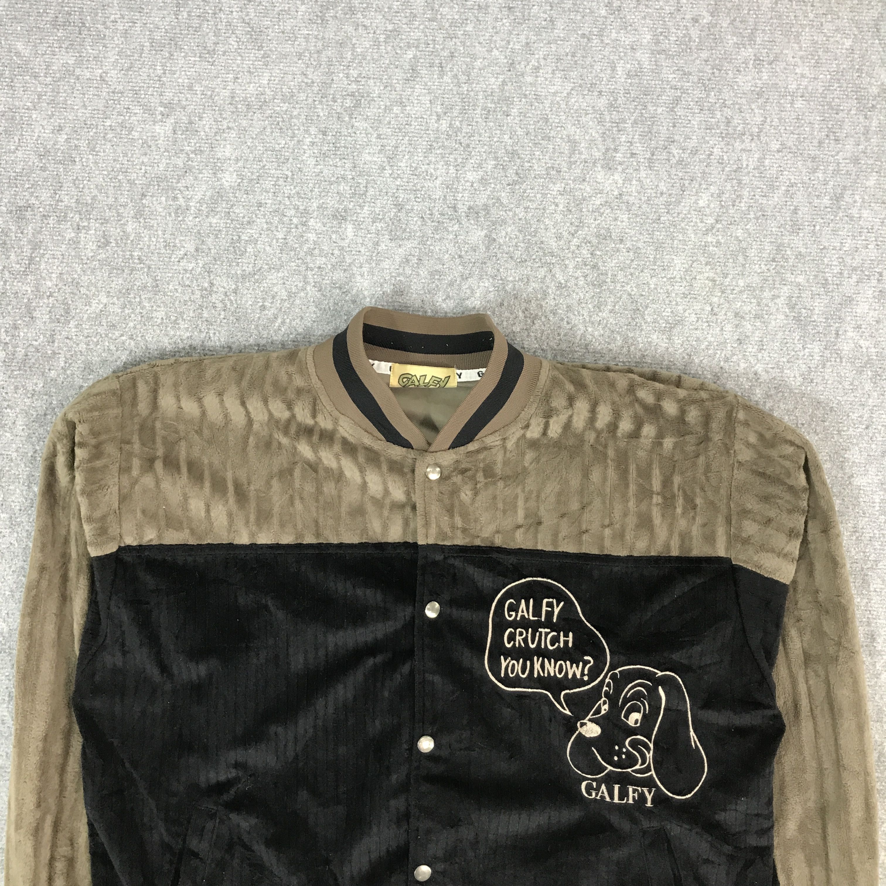 Japanese Brand GALFY CRUTCH YOU KNOW BIG DOG JACKET Size US L / EU 52-54 / 3 - 3 Thumbnail