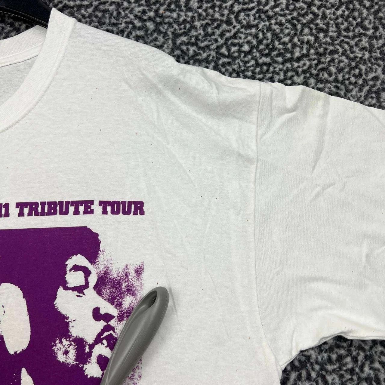 Gildan Vintage Experience Jimi Hendrix Shirt Men XL White Gildan Size US XL / EU 56 / 4 - 3 Thumbnail