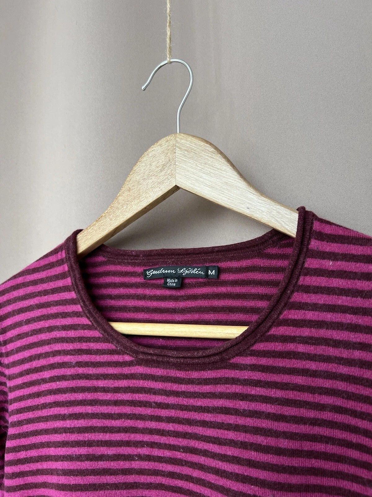 Gudrun Sjoden Gudrun Sjoden Striped Sweater Womens Size M Cotton/Wool Size M / US 6-8 / IT 42-44 - 6 Thumbnail