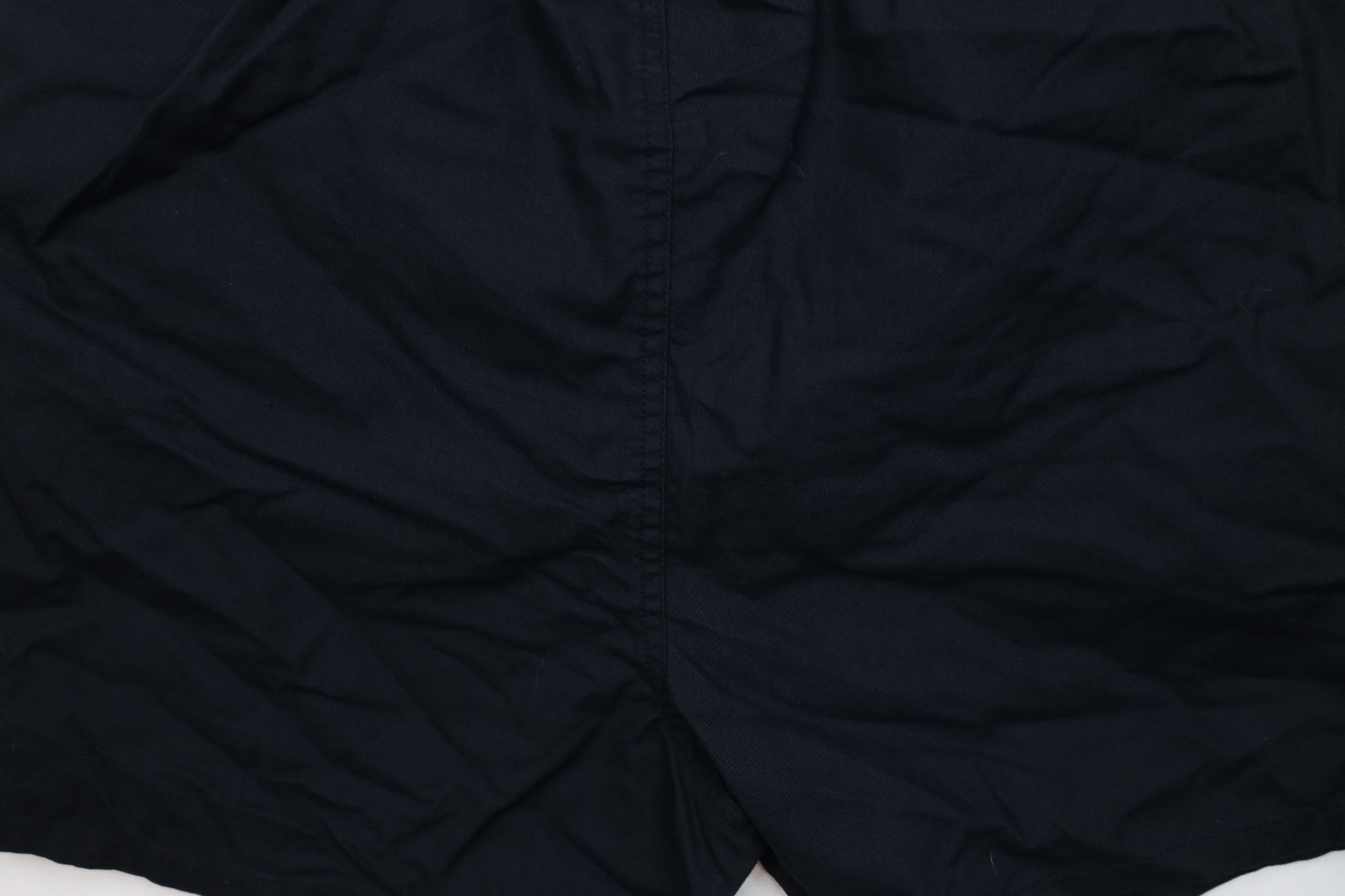 Vintage Vintage 90s Streetwear Above Knee Lined Shorts Black Cotton Size US 32 / EU 48 - 9 Thumbnail