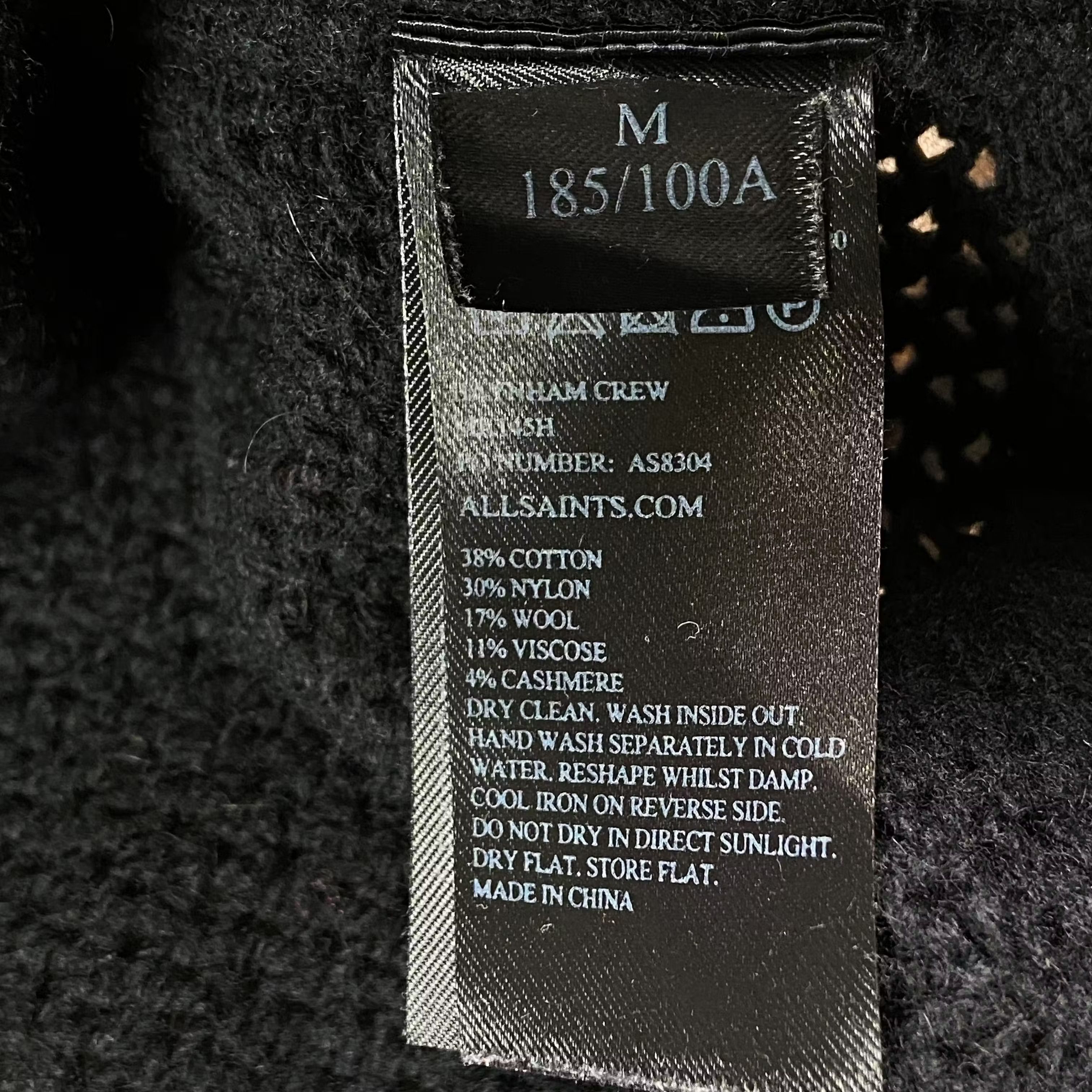 Allsaints Mens Sweatshirt Allsaints Size M Size US M / EU 48-50 / 2 - 5 Thumbnail