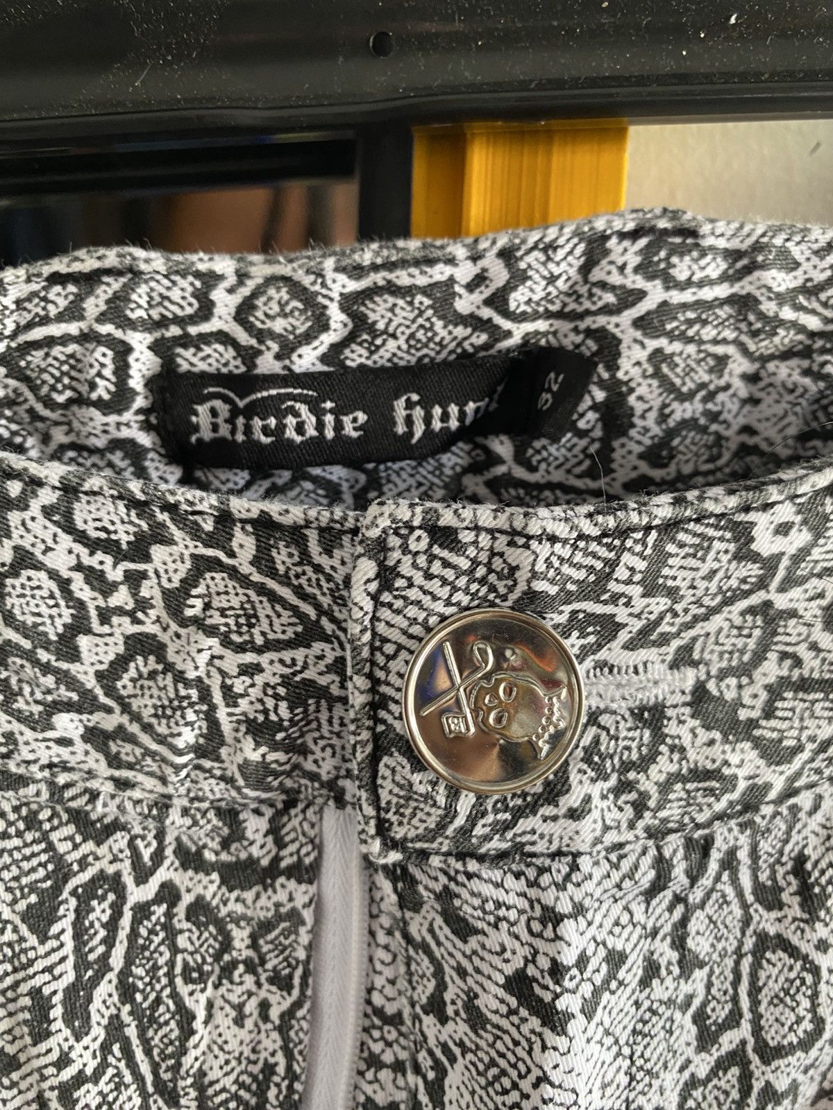 Japanese Brand × Vintage Birdie hunt rare snake skin motif Pants y2k Size US 33 - 3 Thumbnail