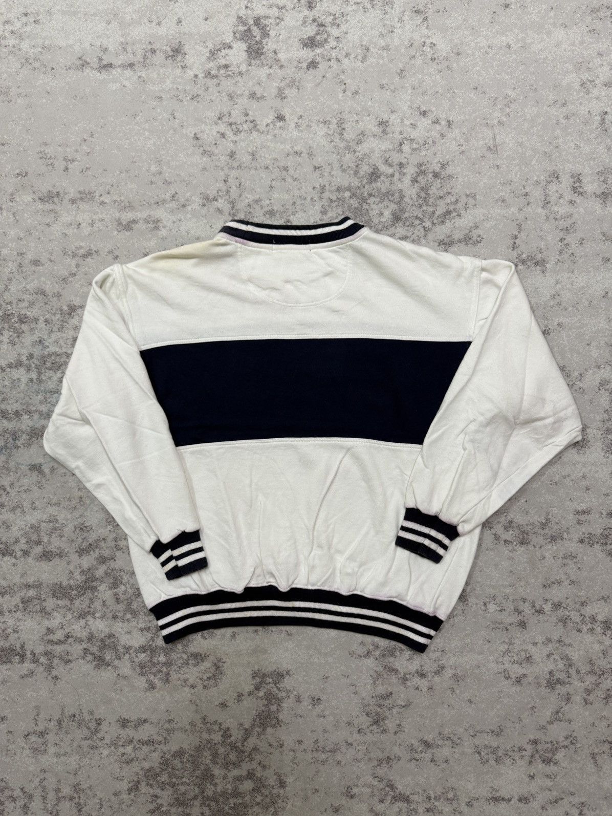 Vintage Vintage 90s Stuart Kent Embroidery Logo Cropped Sweatshirt Size US M / EU 48-50 / 2 - 11 Thumbnail