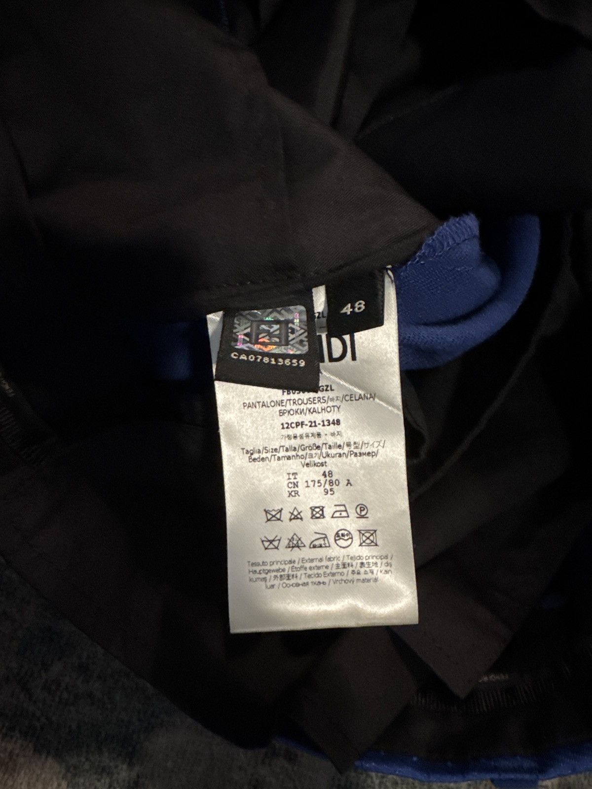 Fendi Wool Trousers
