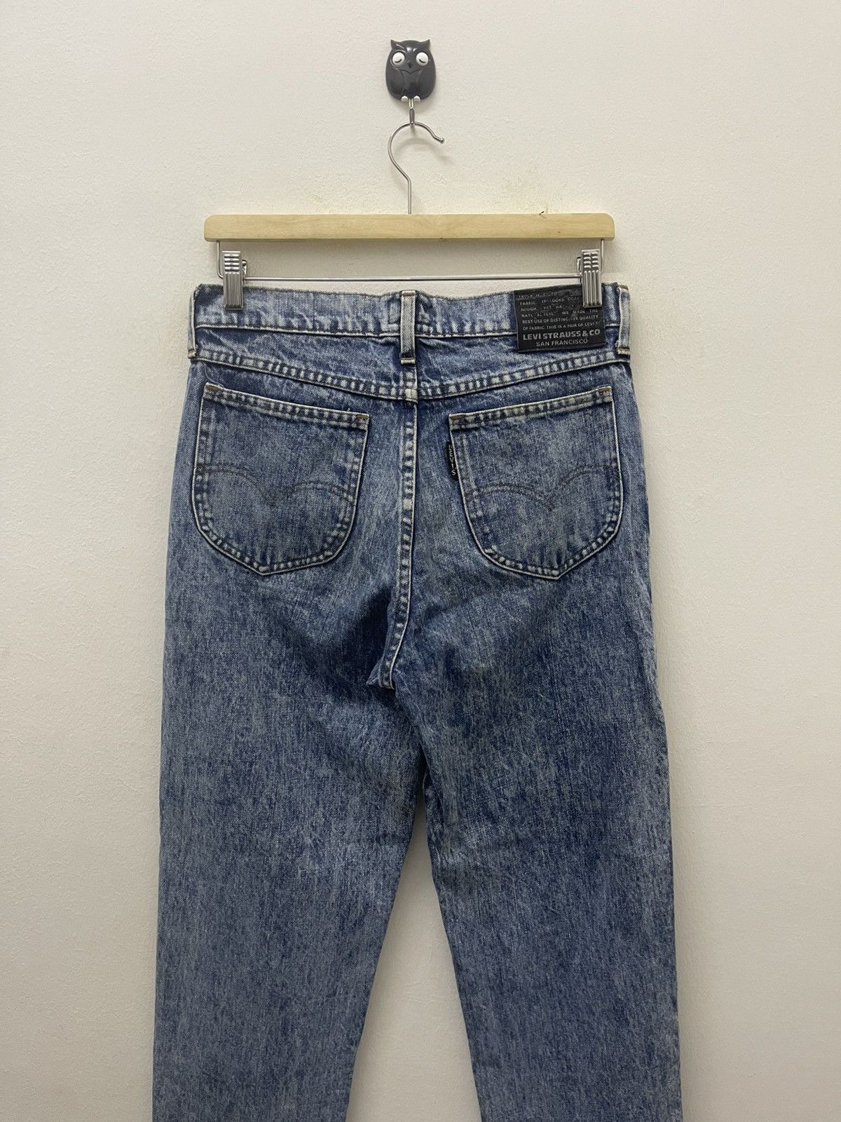 Levi's Vintage Clothing Rare Vintage LEVIS Big E Made in Japan Acid Washed Size US 31 - 2 Thumbnail