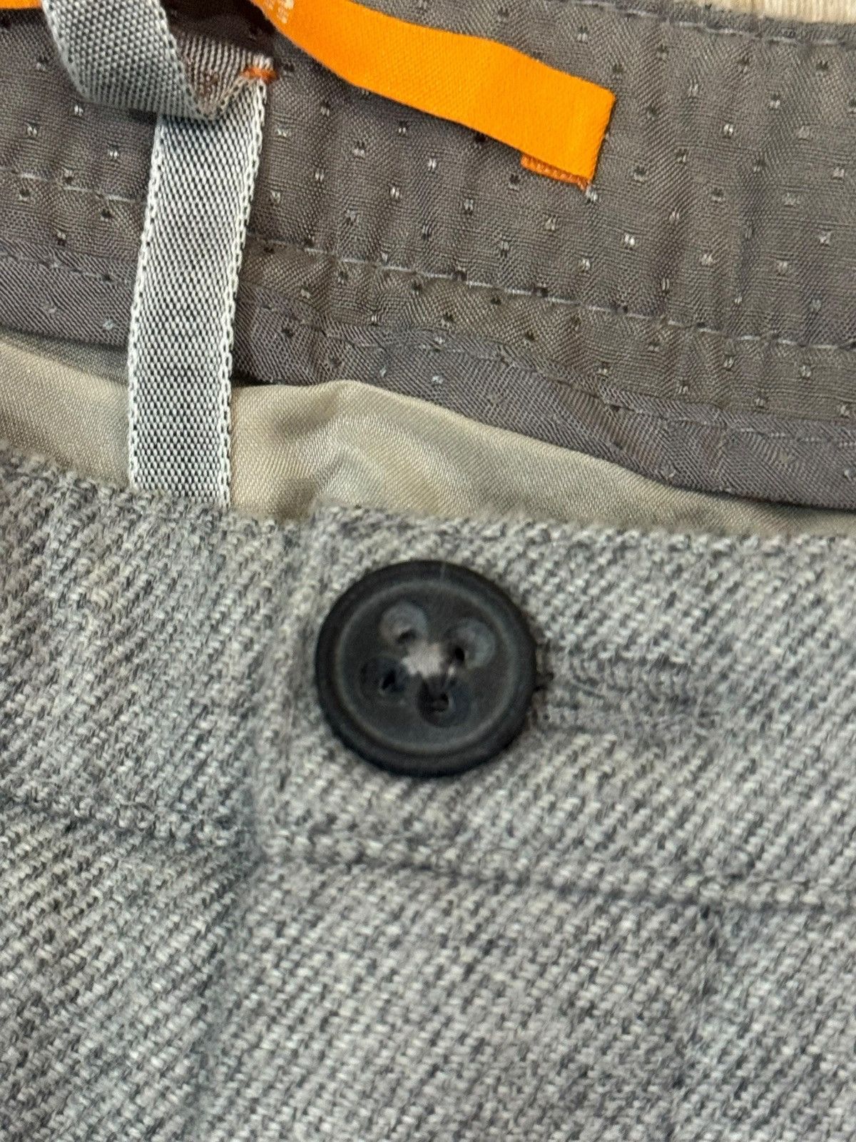 Hugo Boss Hugo Boss Orange Wool Logo Trousers Chino W34 L26 US10 UK14 Size 32" / US 10 / IT 46 - 11 Thumbnail