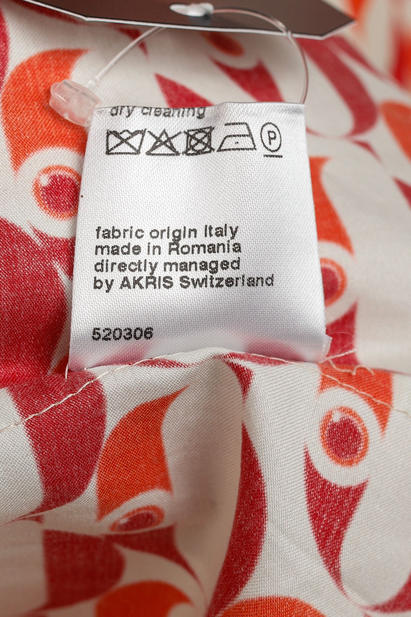 Akris Akris Punto R/24 Cotton Satin Pelican Dot Printed Blouse Size XL / US 12-14 / IT 48-50 - 10 Thumbnail