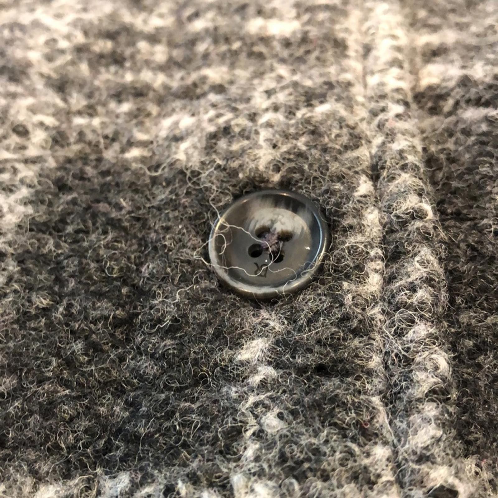 Banana Republic Banana Republic Factory gray wool plaid Shacket SZ Medium Size M / US 6-8 / IT 42-44 - 6 Thumbnail