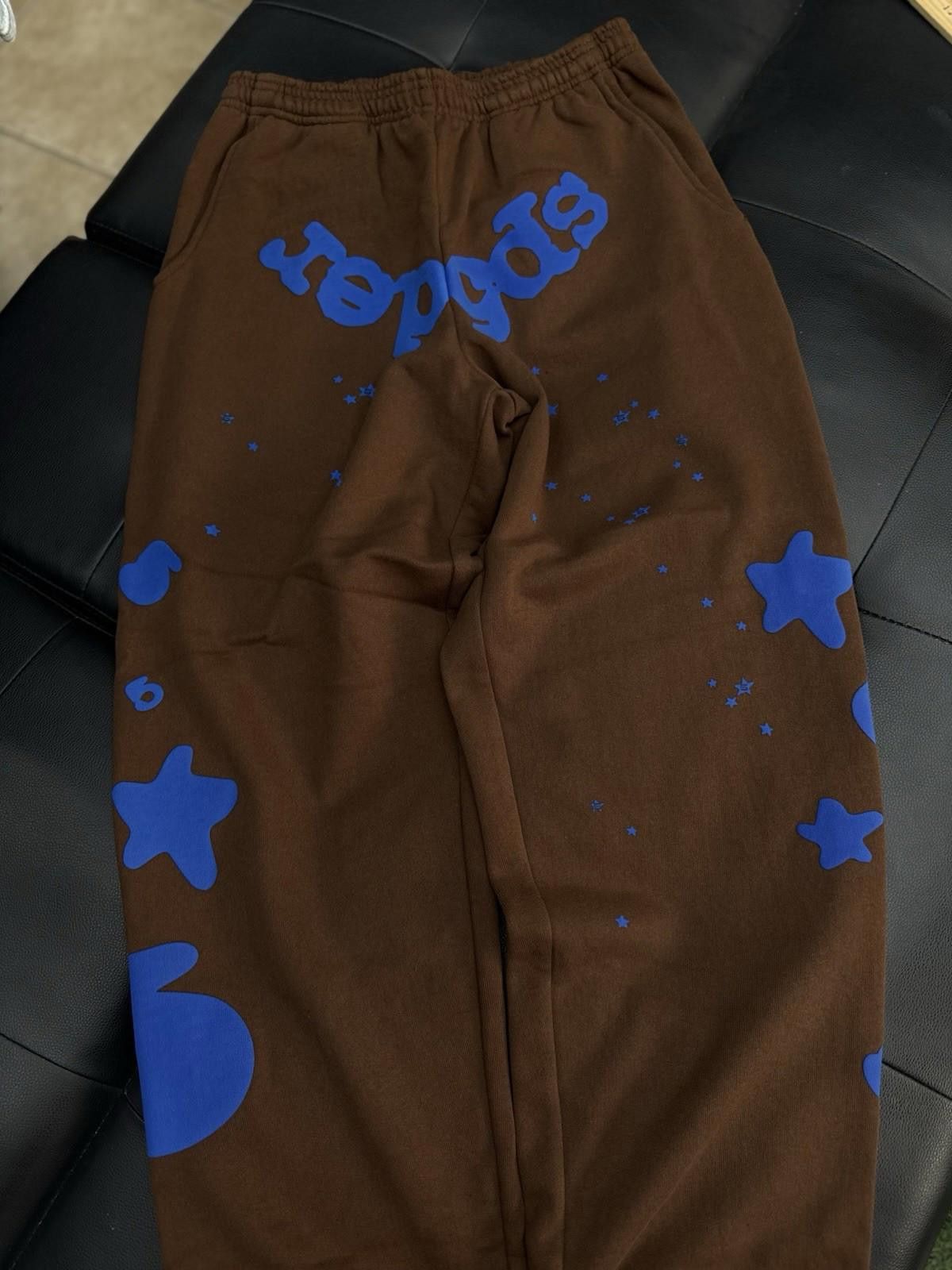Other Size S - Sp5der Worldwide Brown/Blue Sweats Authentic Size US 30 / EU 46 - 3 Thumbnail
