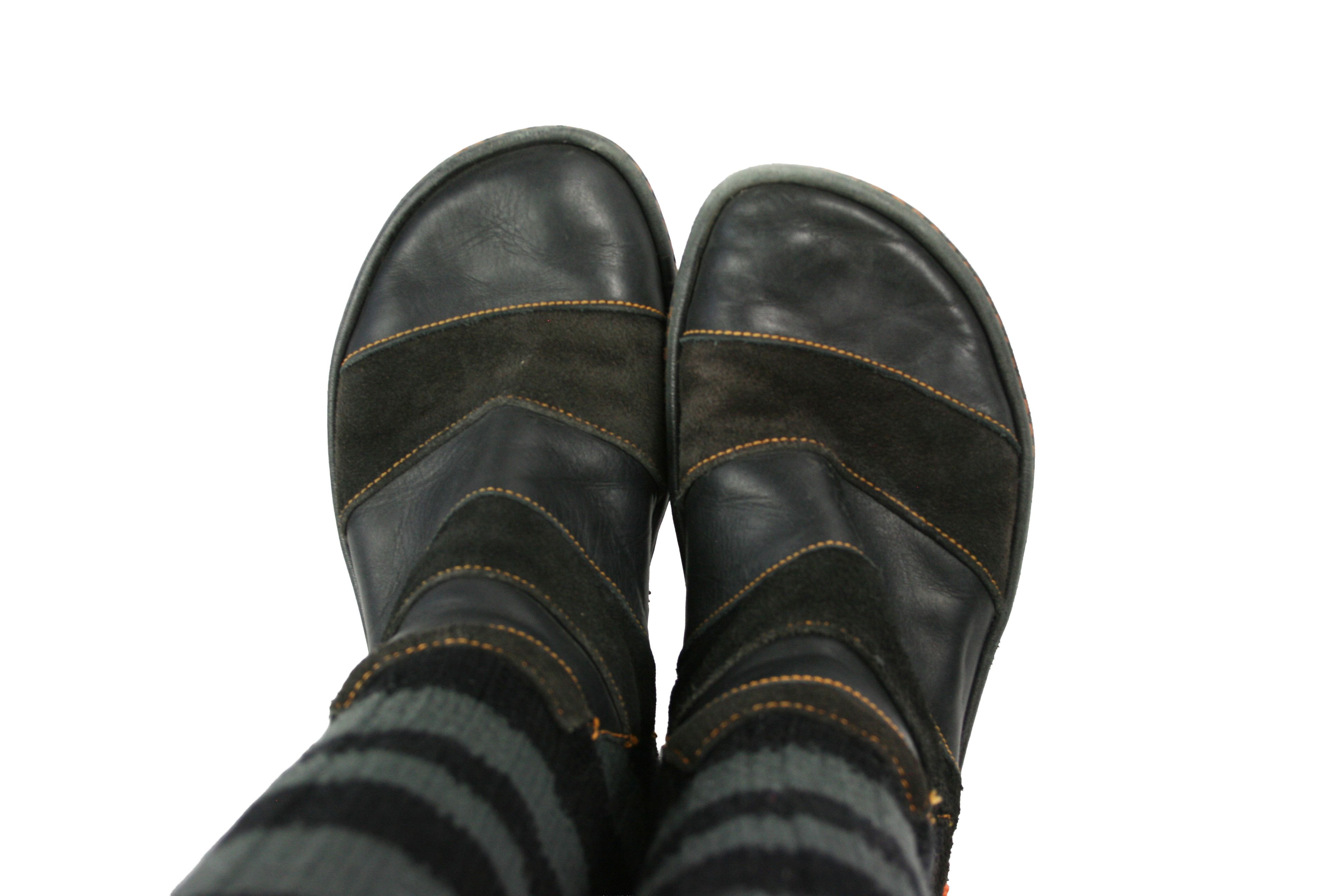 Japanese Brand The Art Company 00S Y2K Goblin Socks Boots Vintage Size US 8 / IT 38 - 9 Thumbnail