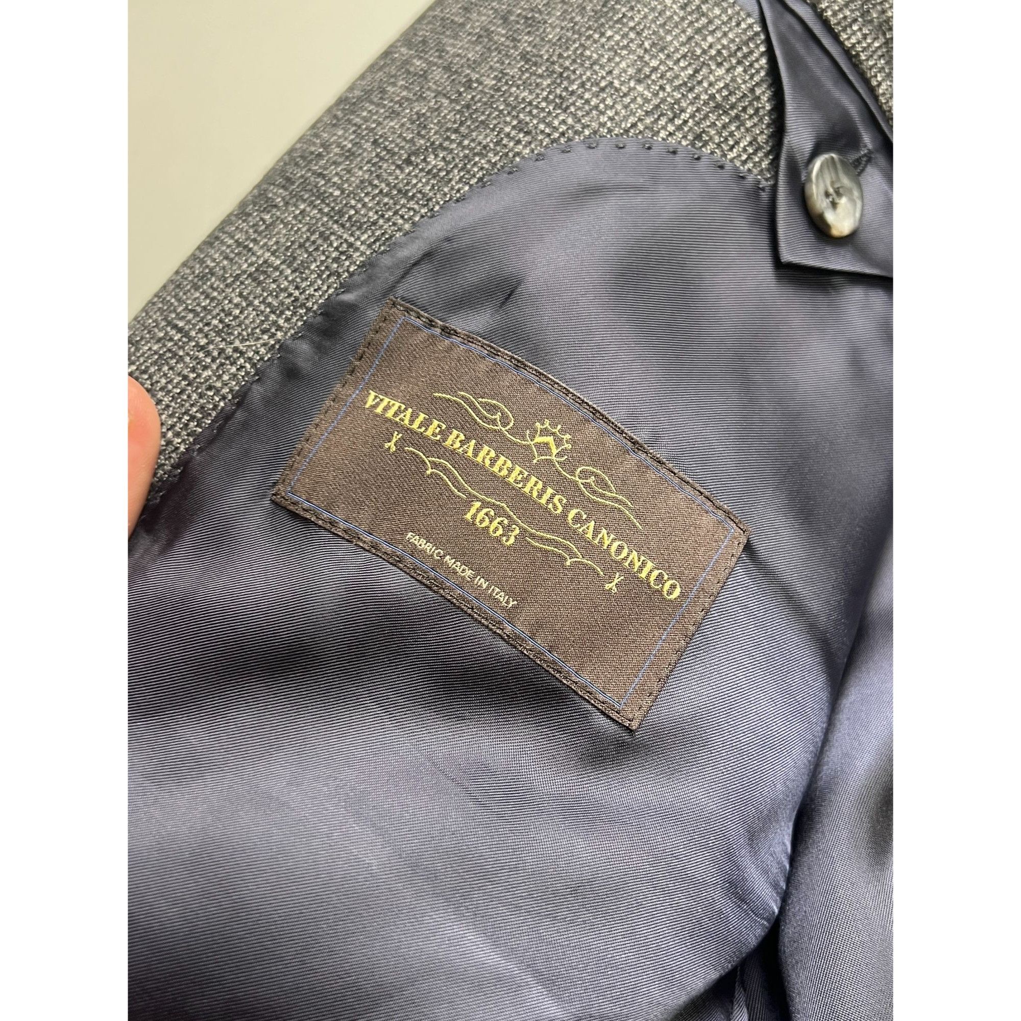 Suitsupply Suit & Supply Blazer And Gilet Wool Suit (Y1031) Size 48R - 8 Thumbnail