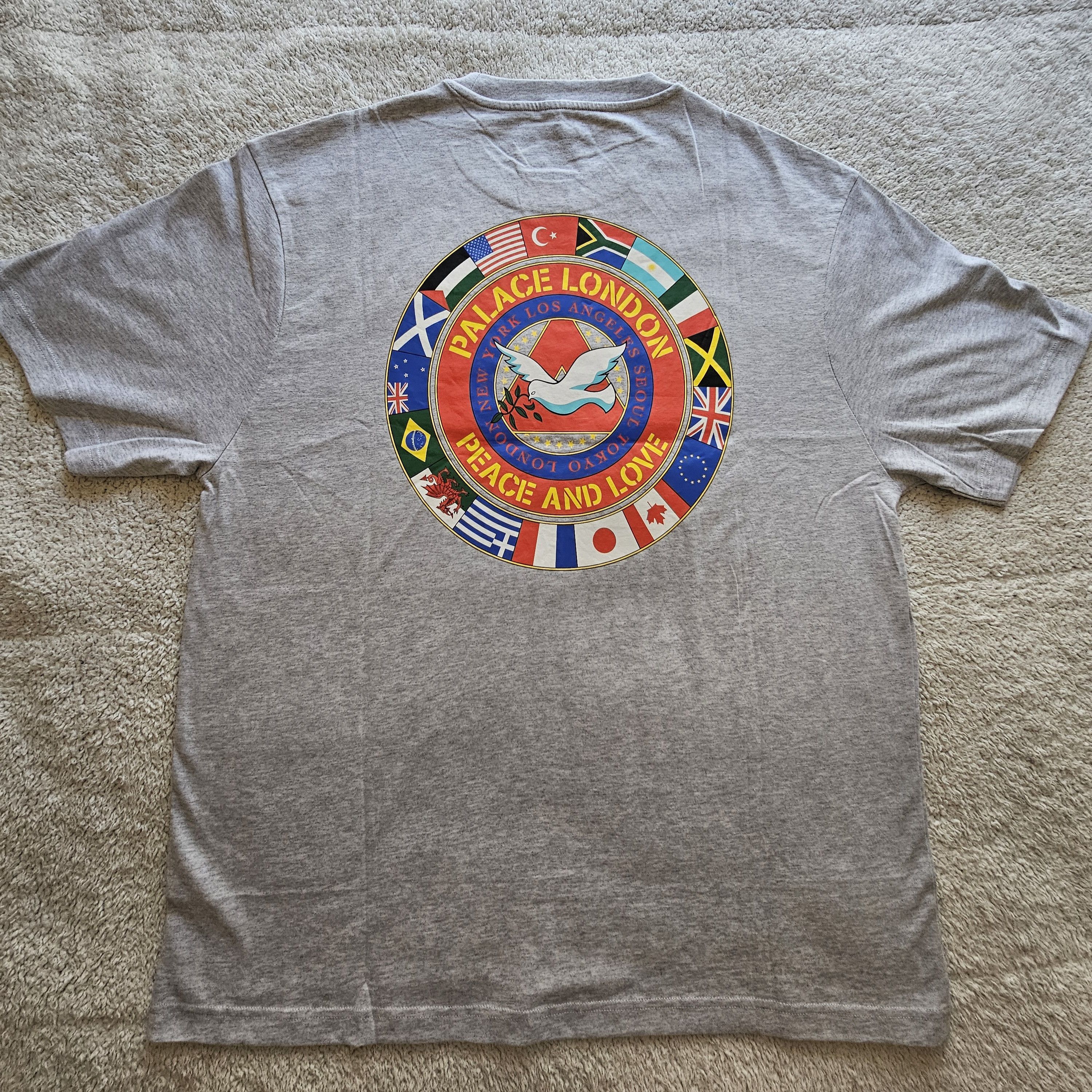 Palace Palace Nations tee Size US XL / EU 56 / 4 - 2 Thumbnail