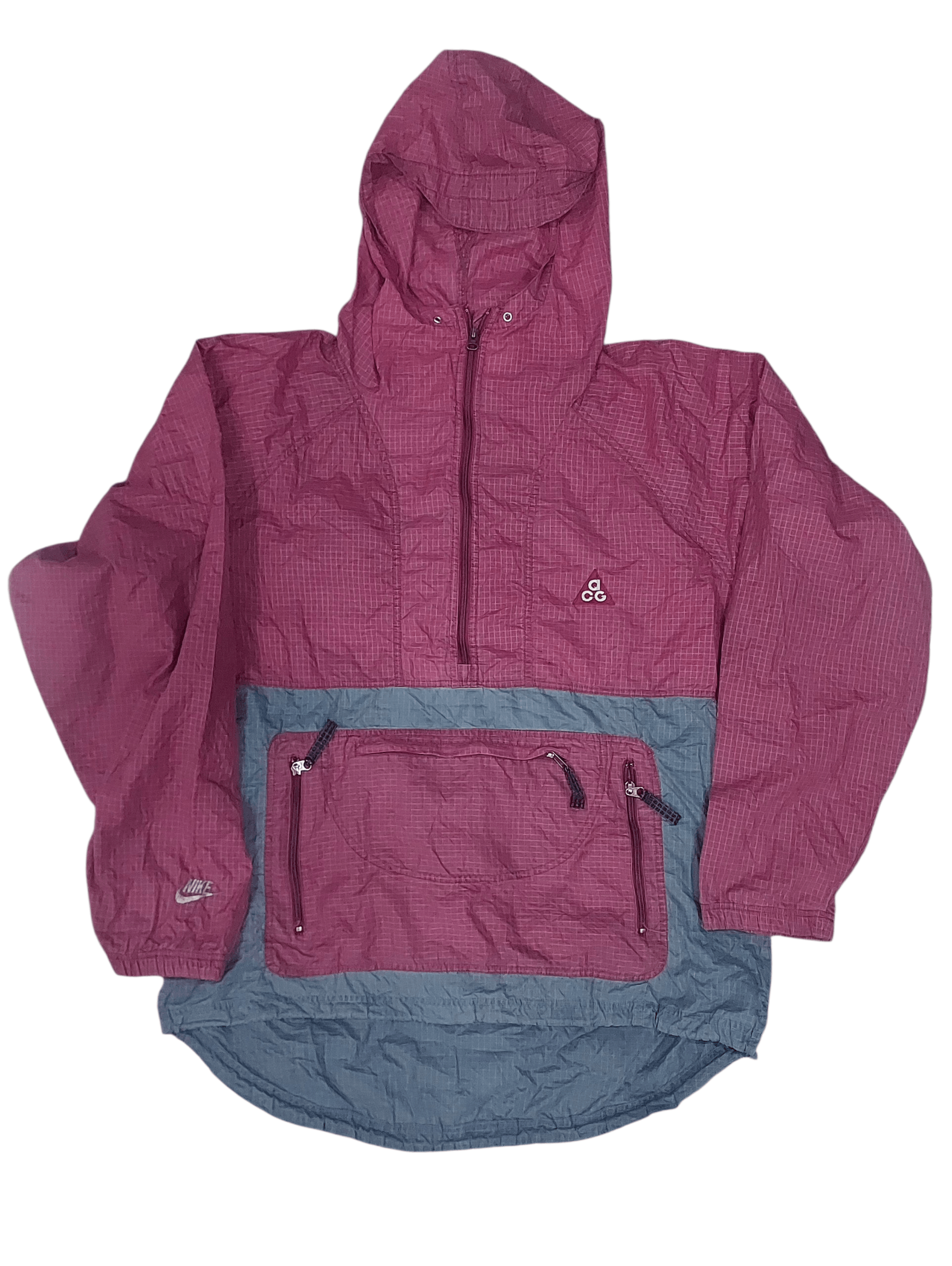 Nike ACG VINTAGE 90s NIKE ACG WINDBREAKER HALF ZIPPER Size US L / EU 52-54 / 3 - 1 Thumbnail