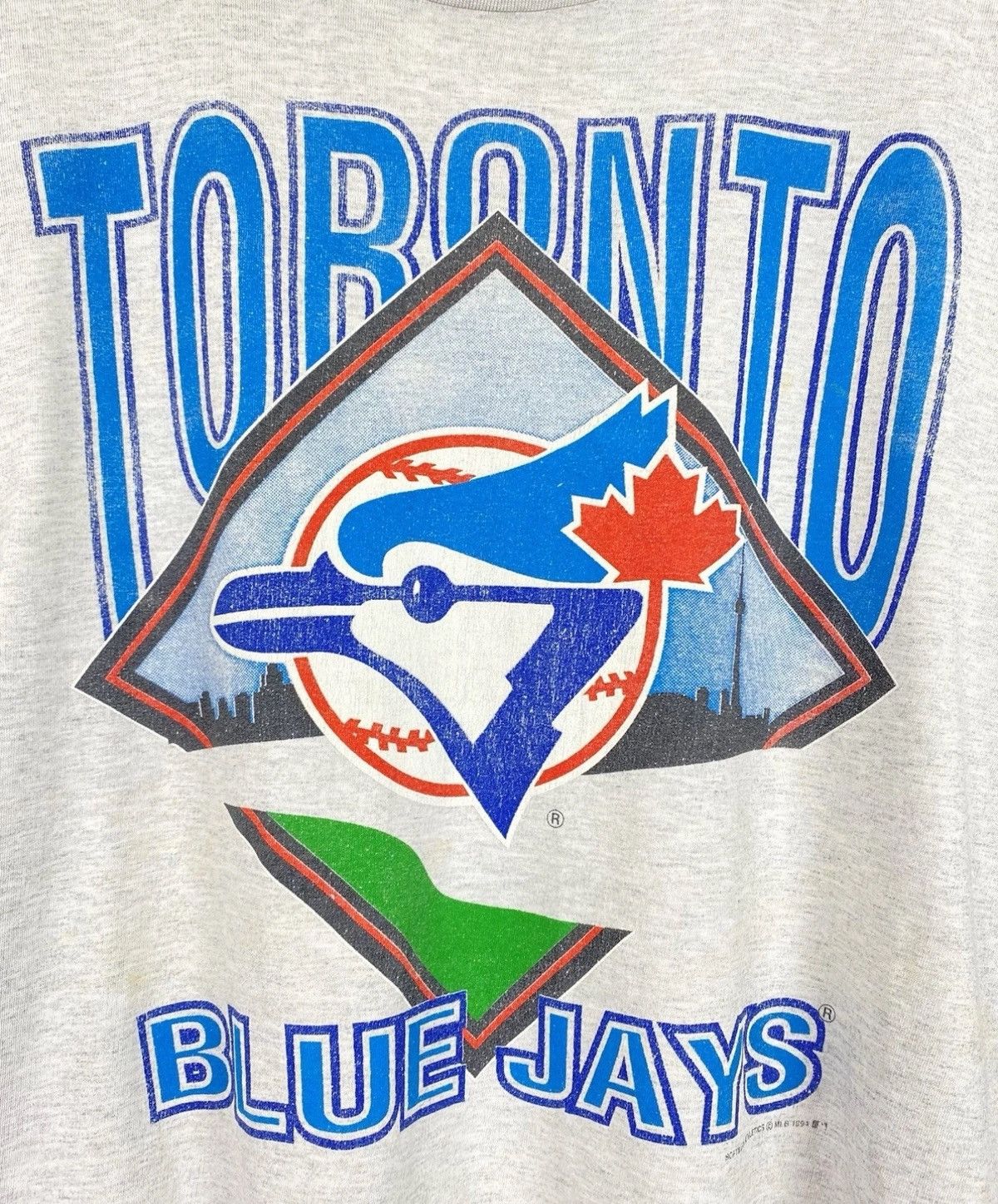 Other Vintage 1994 Toronto Blue Jays T-Shirt MLB Baseball Grey Big Size US M / EU 48-50 / 2 - 3 Thumbnail