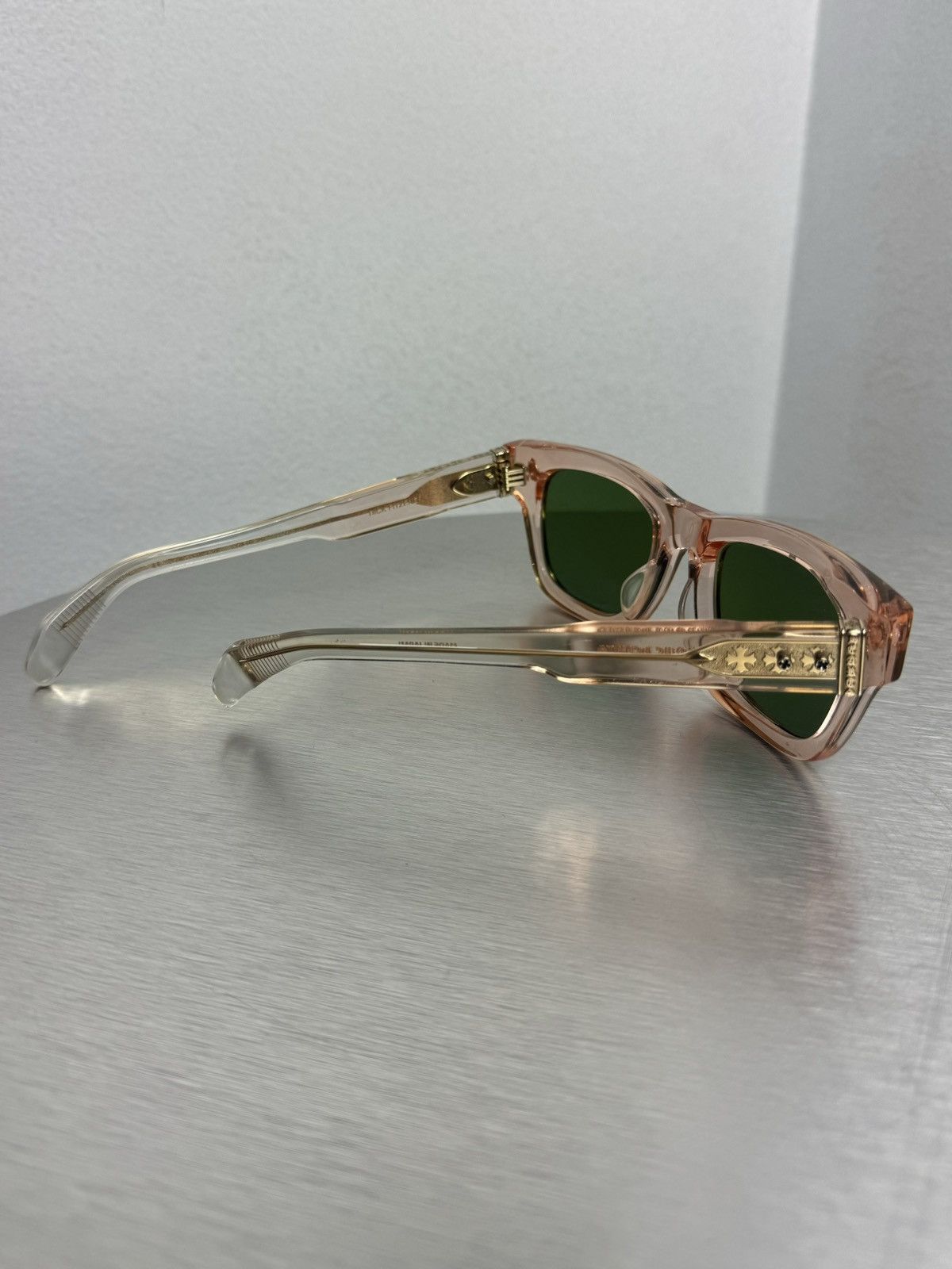 Chrome Hearts Chrome Hearts Dick Fitzener Crystal Glasses