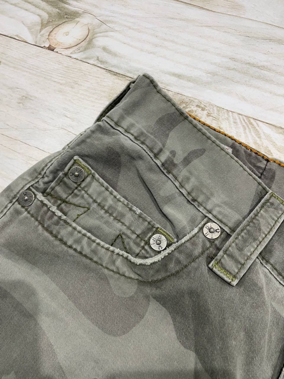True Religion Vintage True Religion Geno Denim Jeans Camo Y2K Size US 30 / EU 46 - 8 Thumbnail