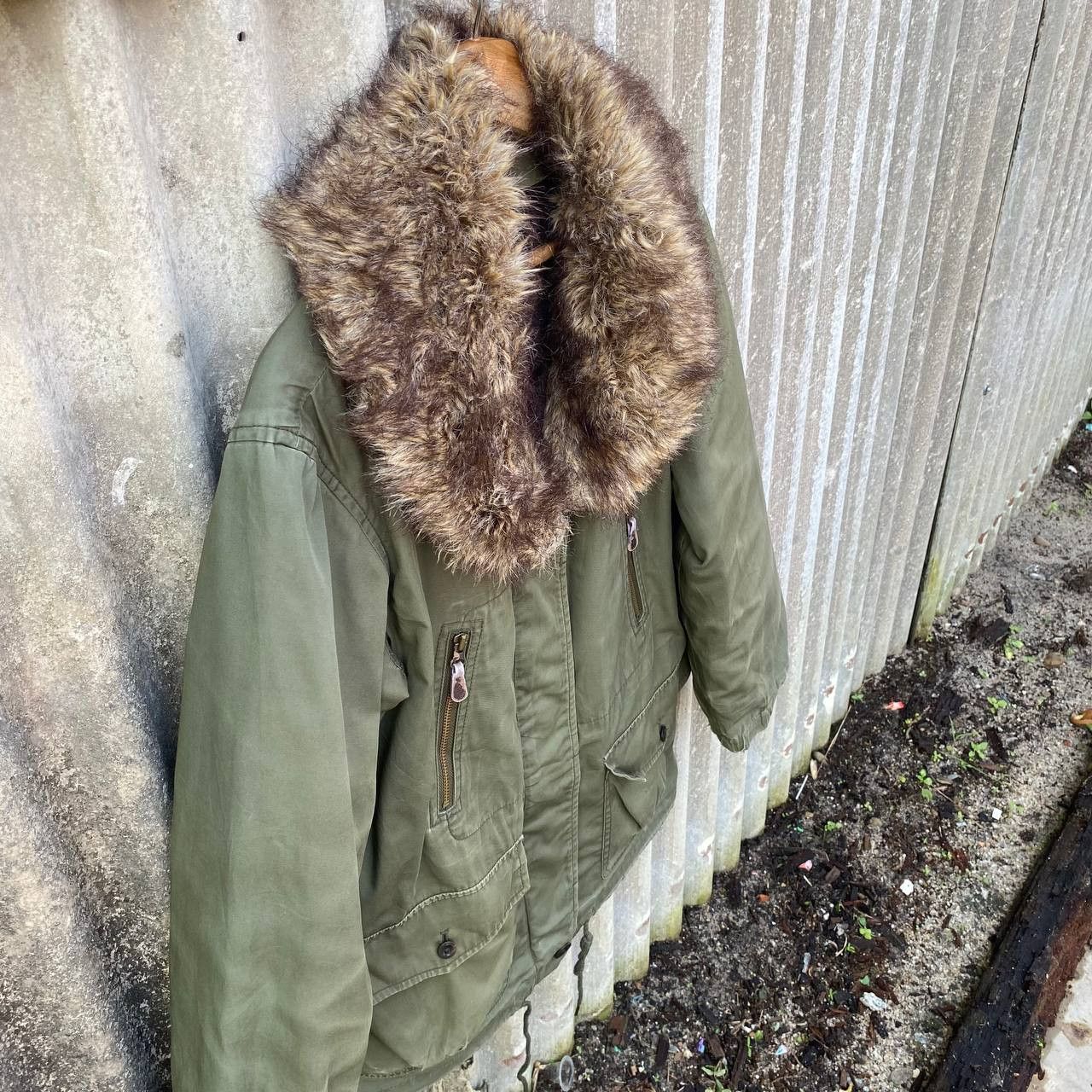Gap × If Six Was Nine × Vintage Vintage Gap Faux Fur Fleece Lined Jacket Size US M / EU 48-50 / 2 - 3 Thumbnail