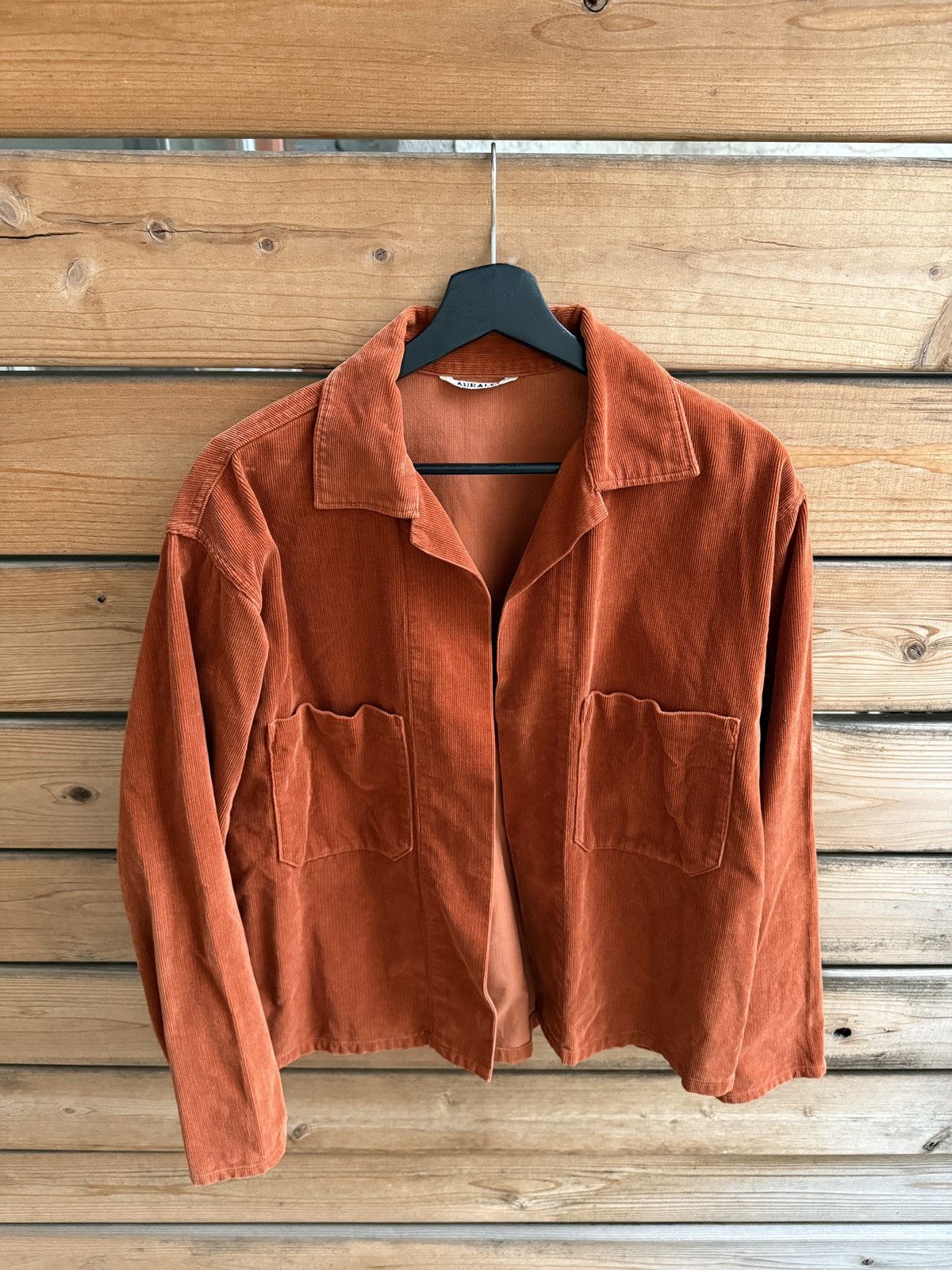 AURALEE Washed Corduroy Shirts Jacket Auralee Auralee Washed