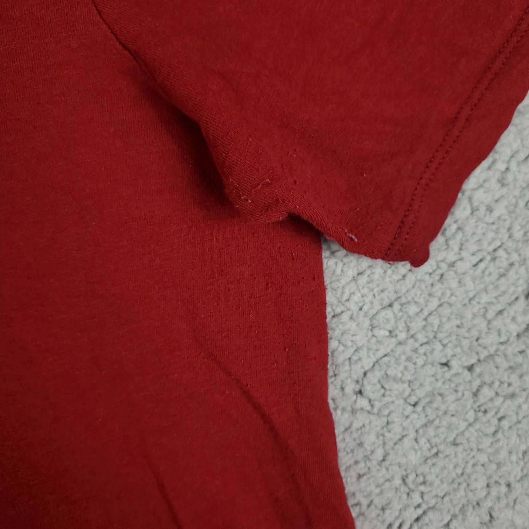 Nike NIKE Run Red Athletic Cut Short Sleeve T-Shirt Adult Mens Size Small Sports Size US S / EU 44-46 / 1 - 3 Thumbnail