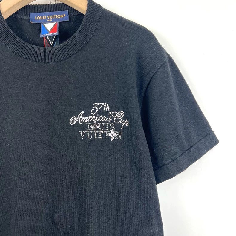 Louis Vuitton Louis Vuitton America's cup hot diamond logo knitted short Size US S / EU 44-46 / 1 - 4 Thumbnail