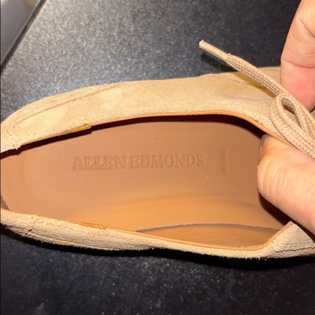 Allen Edmonds Allen Edmunds Ran Suede Oxford Shoe NWB Sz 9.5D Retail $395 Size US 9.5 / EU 42-43 - 7 Thumbnail