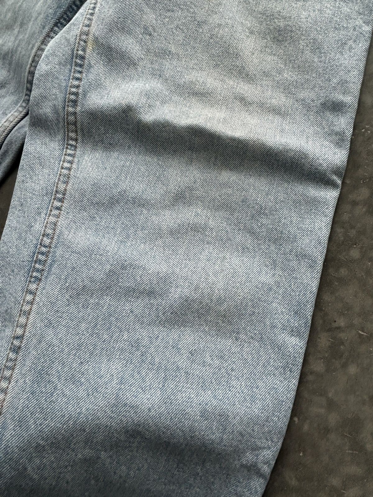 Levi's Vintage 90s Levis 560 Denim Jeans 34x32 Light Wash Size US 34 / EU 50 - 7 Thumbnail