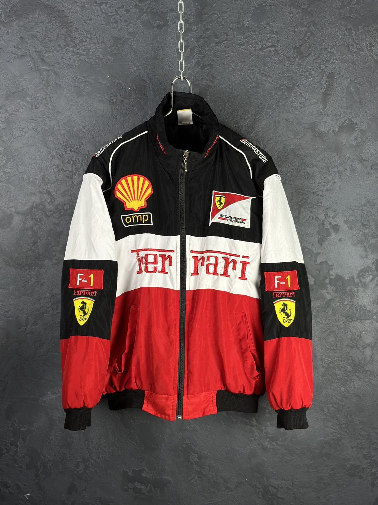 Ferrari × Vintage Vintage Ferrari Racing Jacket F1 Bomber Retro Size US M / EU 48-50 / 2 - 1 Thumbnail
