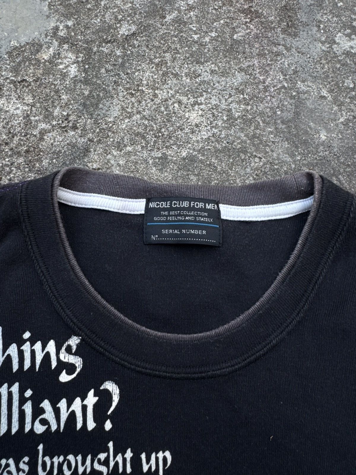 14th Addiction Nicole Club For Men NCFM Poem Crosses T shirt Size US M / EU 48-50 / 2 - 4 Thumbnail